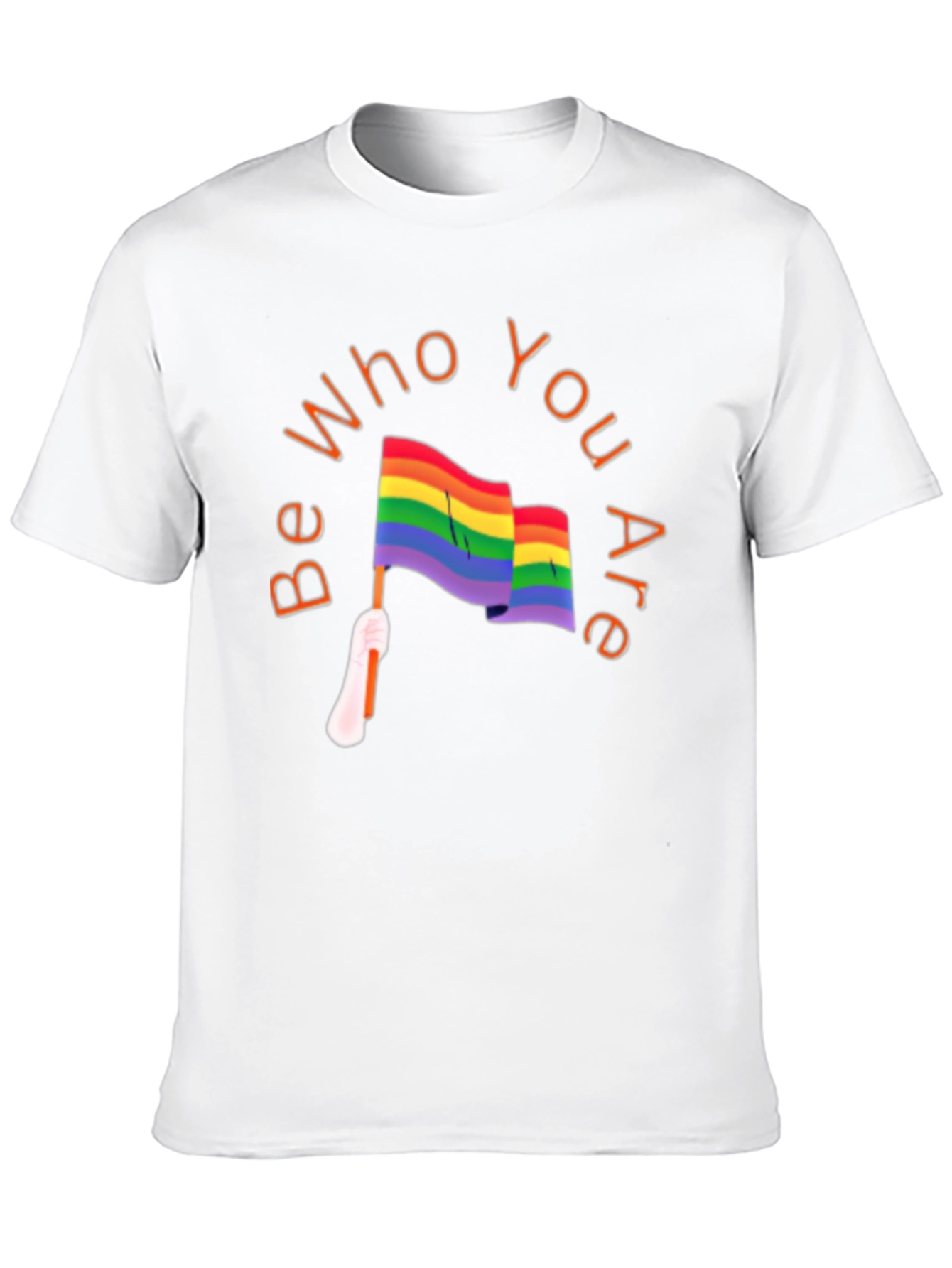 Be Who You Are Pride T-Shirt - Black