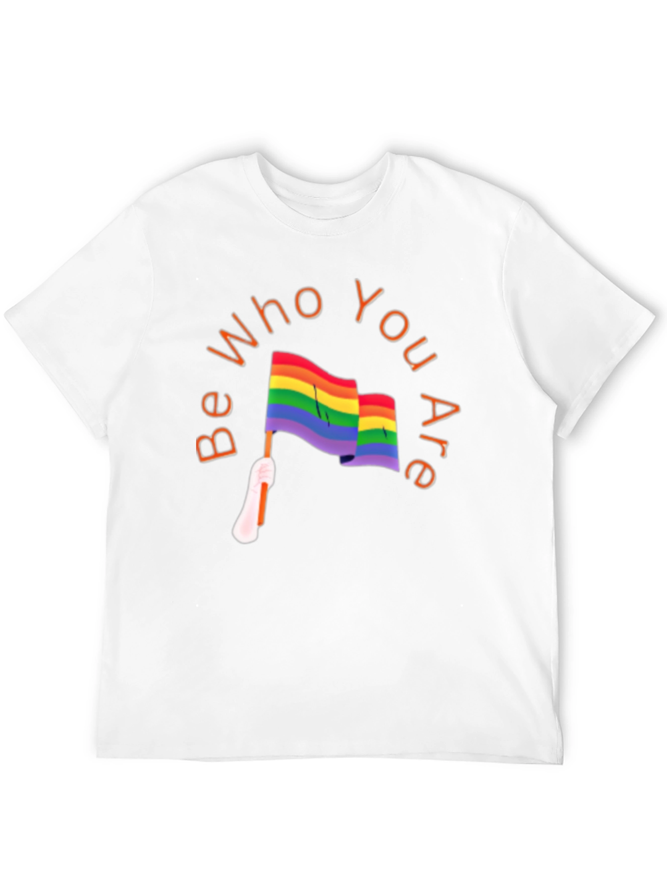 Be Who You Are Pride T-Shirt - Black