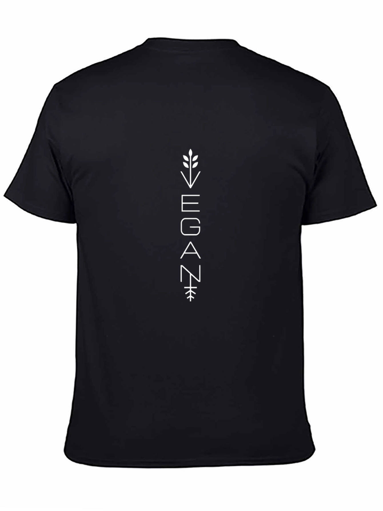 Vegan Graphic Tee - Modern Plant-Based Style