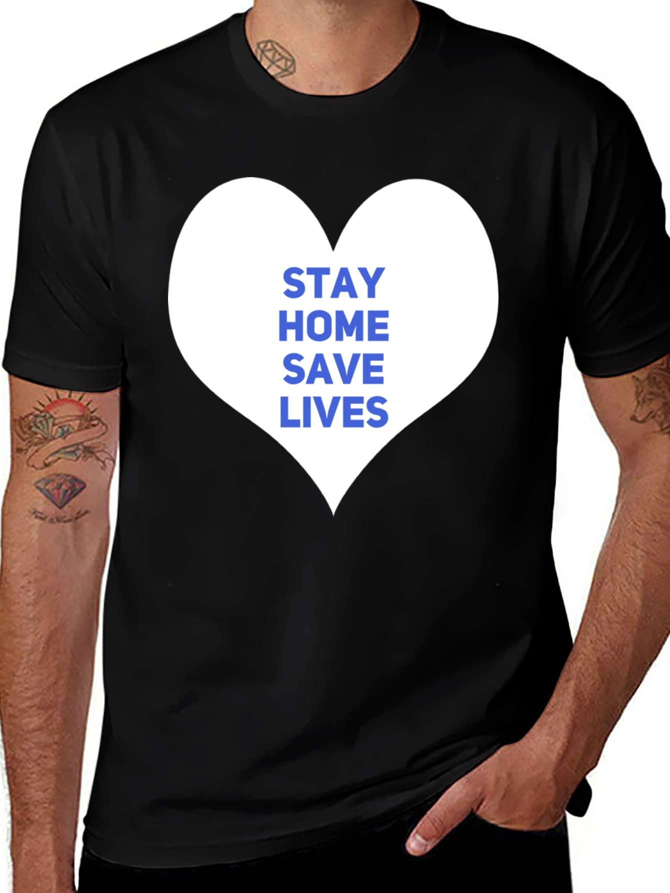 Stay Home Save Lives T-Shirt