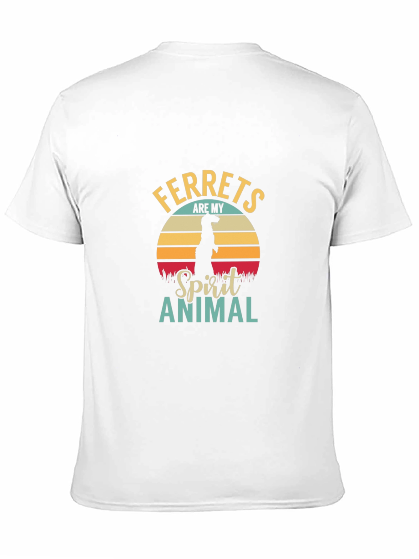 Ferret Spirit Animal Graphic Tee