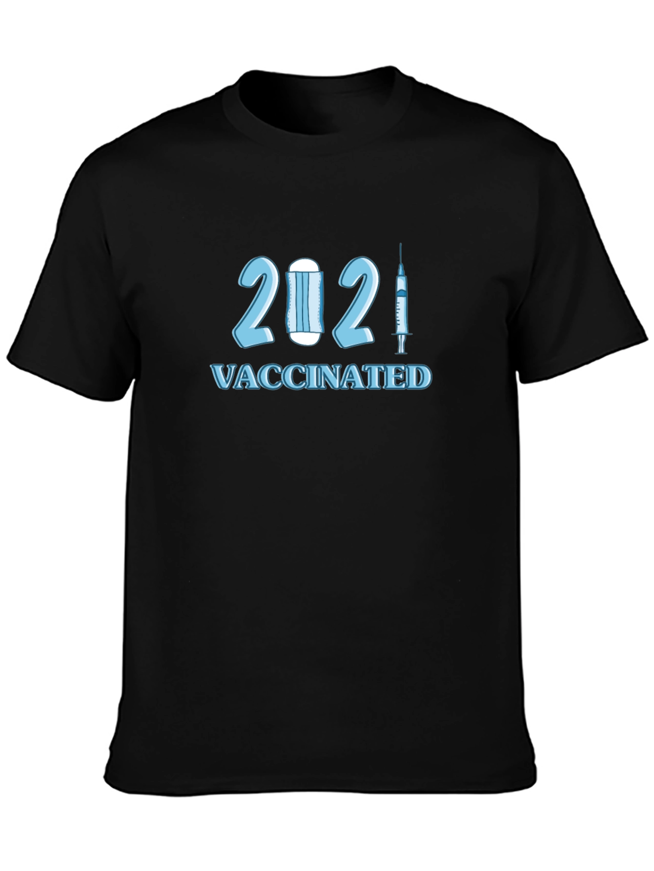 2021 Vaccinated Graphic T-Shirt