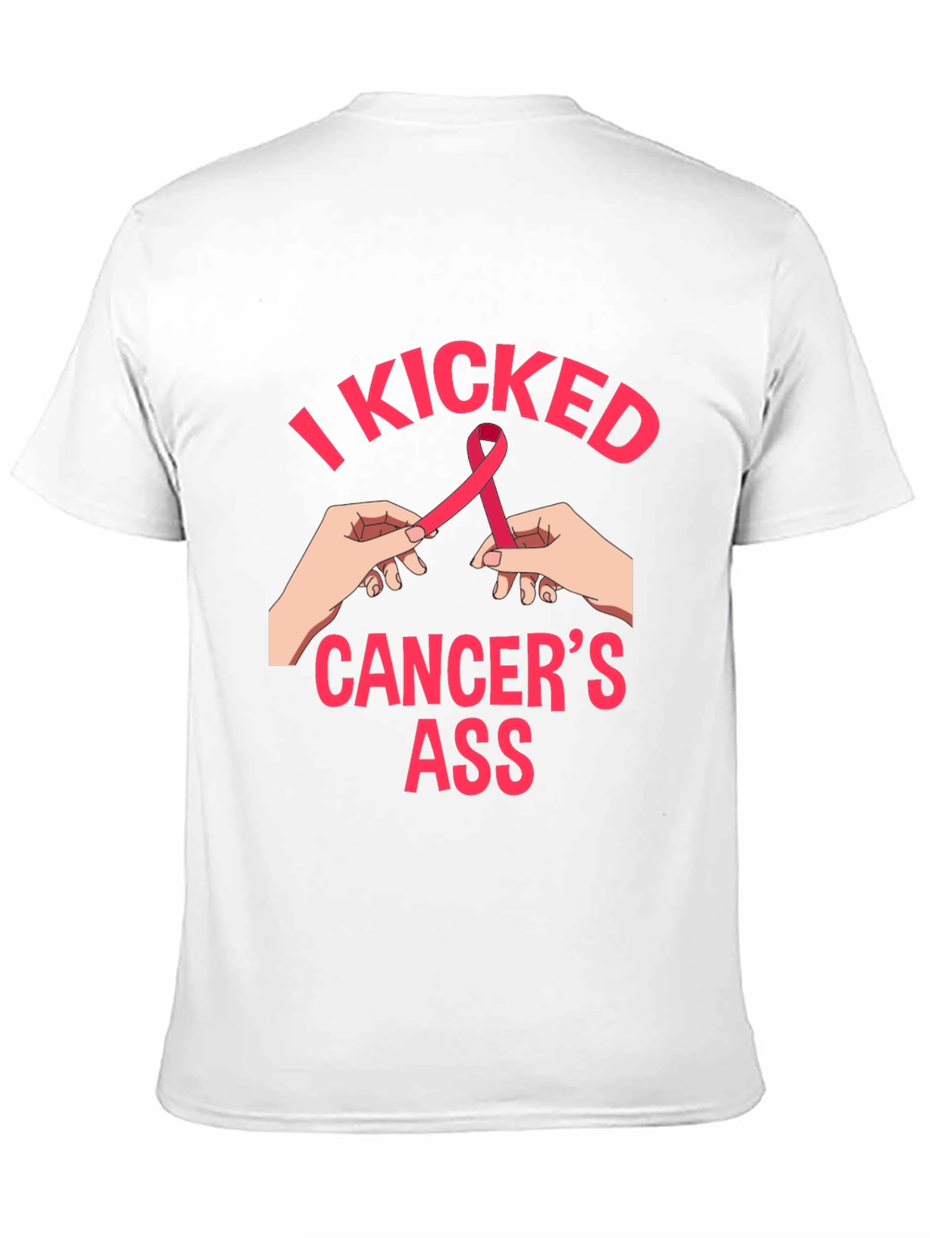 I Kicked Cancers Ass Graphic Tee