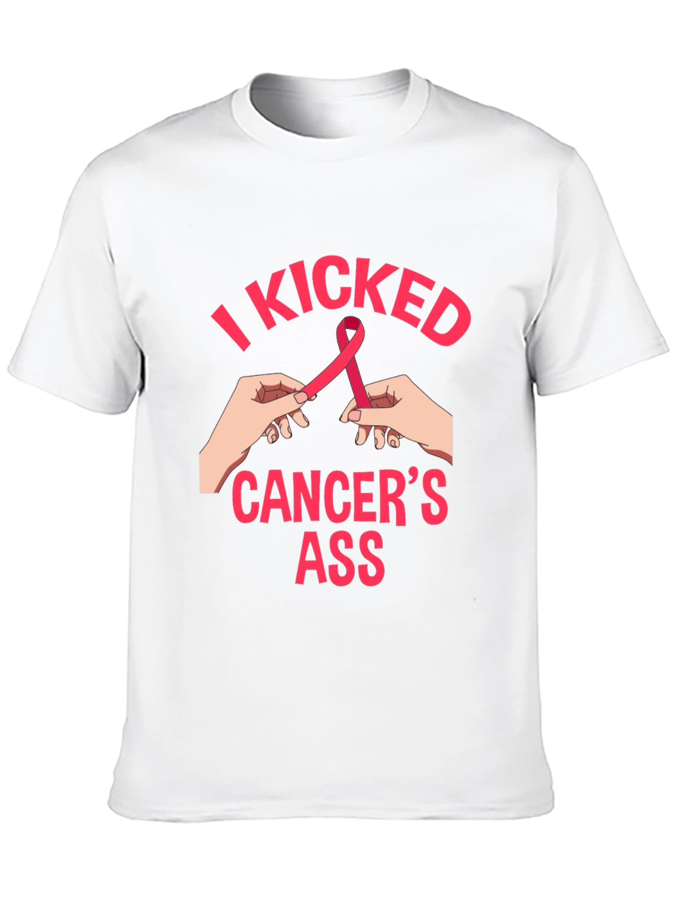 I Kicked Cancers Ass Graphic Tee