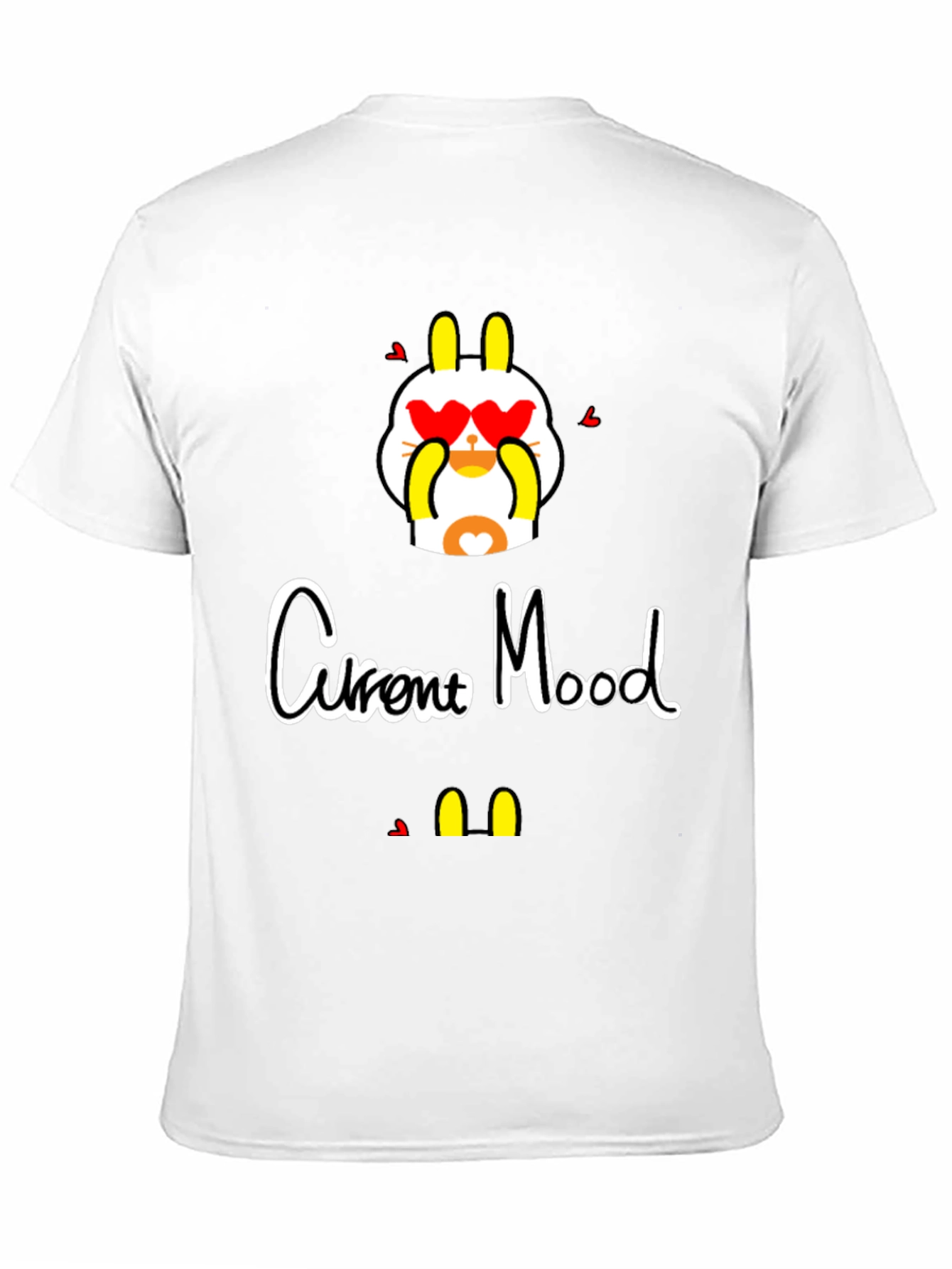 Current Mood Graphic Tee - Stylish Black T-Shirt