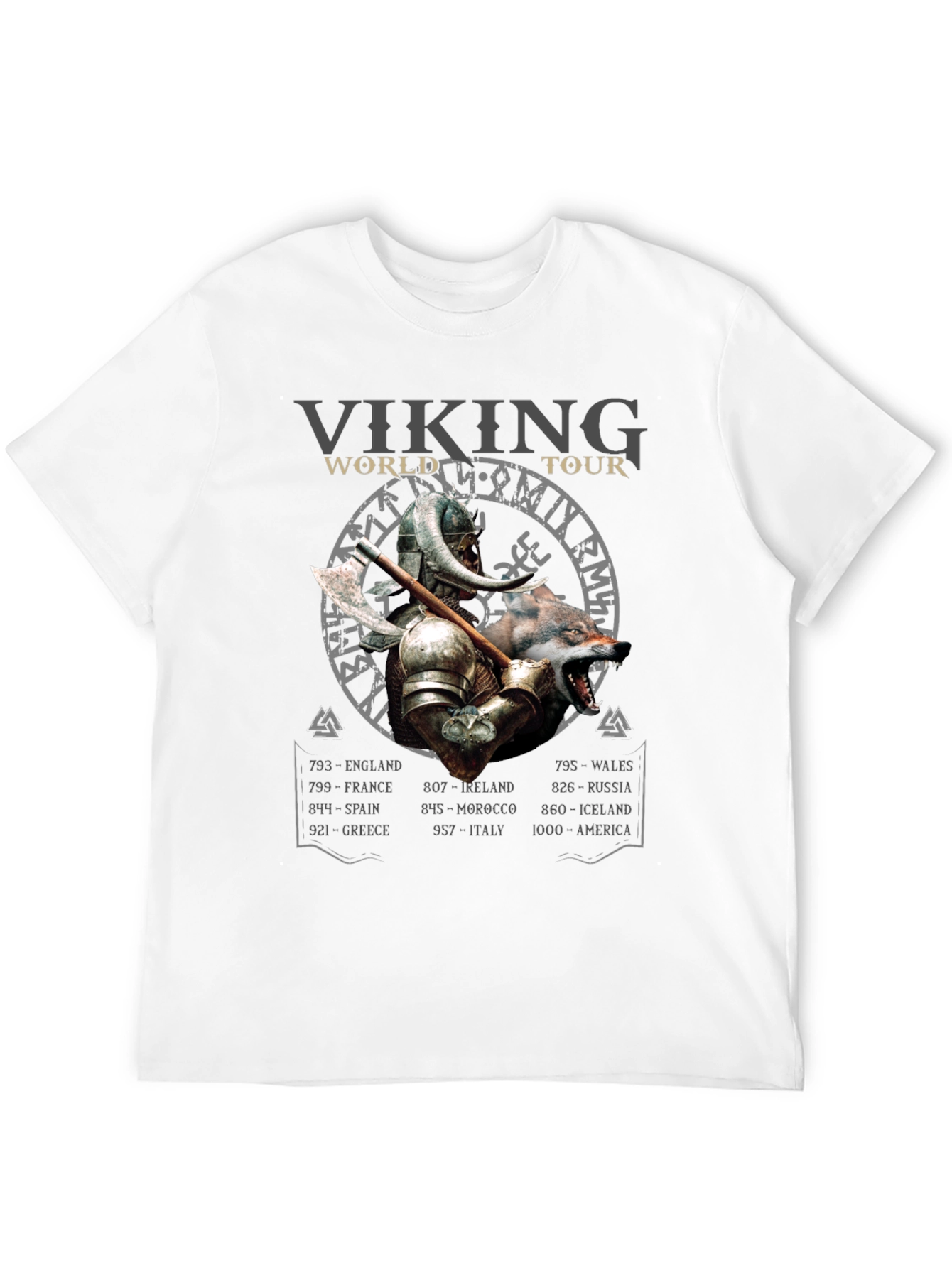 Viking World Tour Graphic T-Shirt