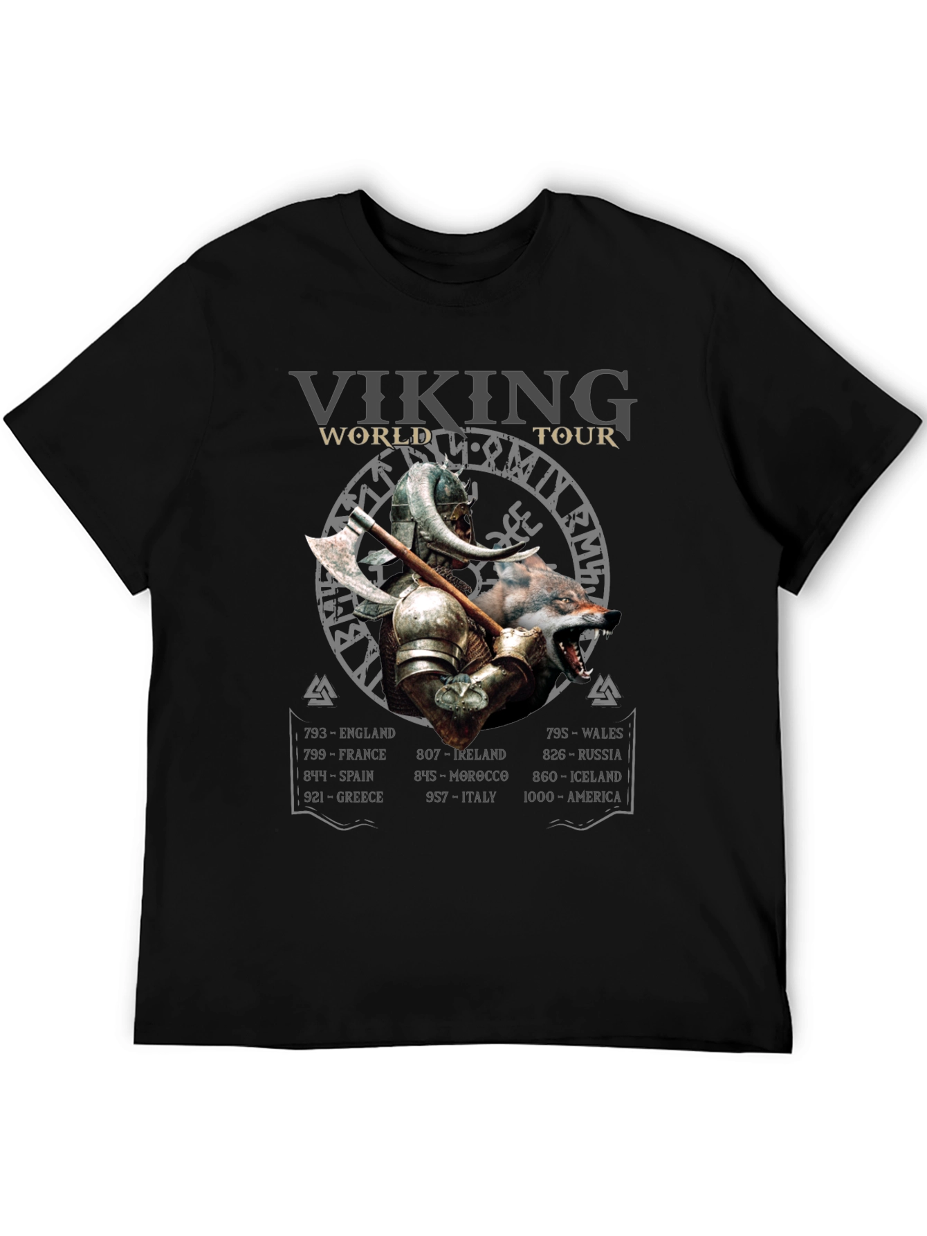 Viking World Tour Graphic T-Shirt