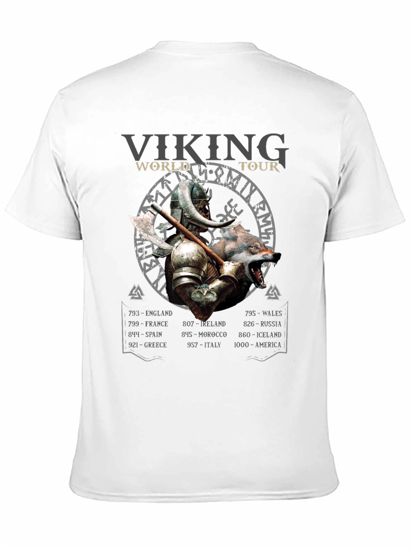 Viking World Tour Graphic T-Shirt