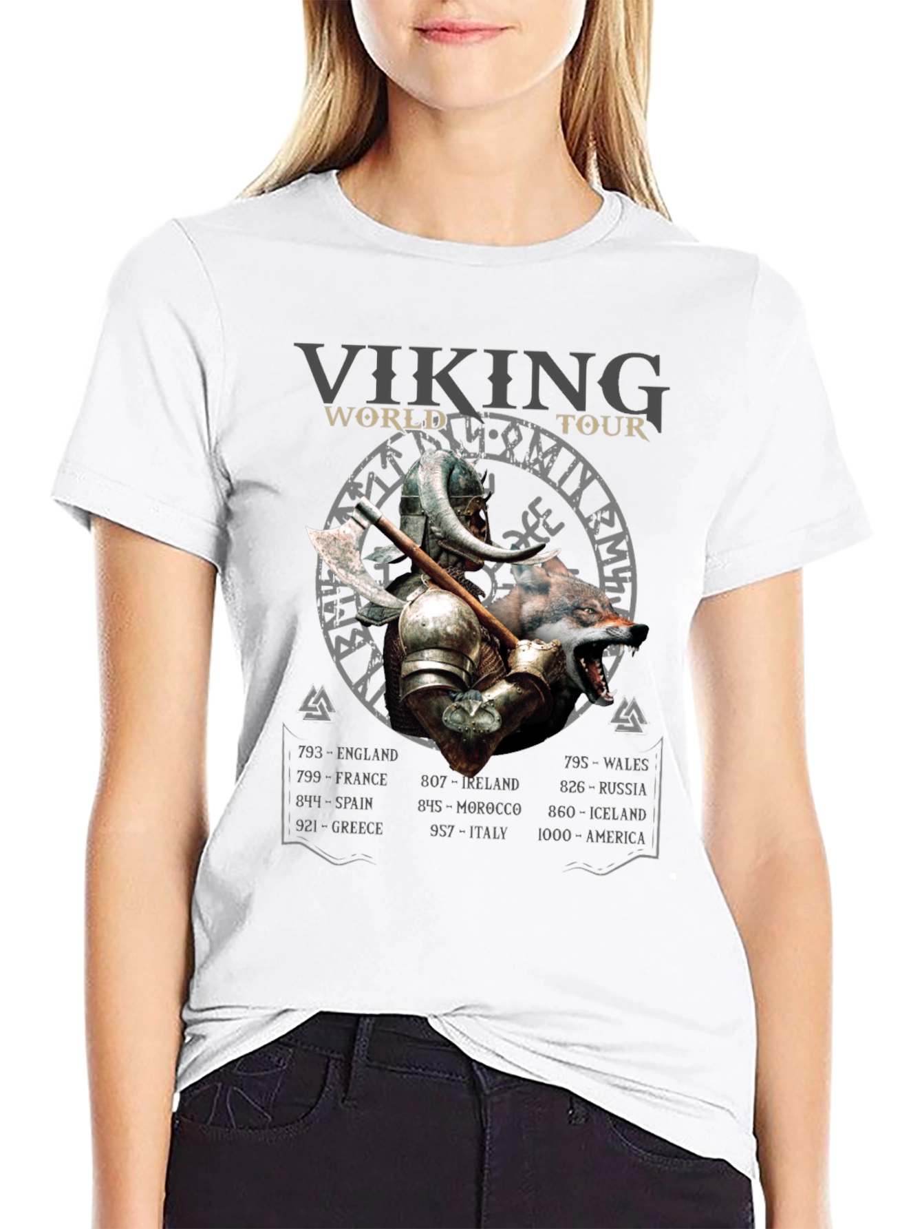 Viking World Tour Graphic T-Shirt