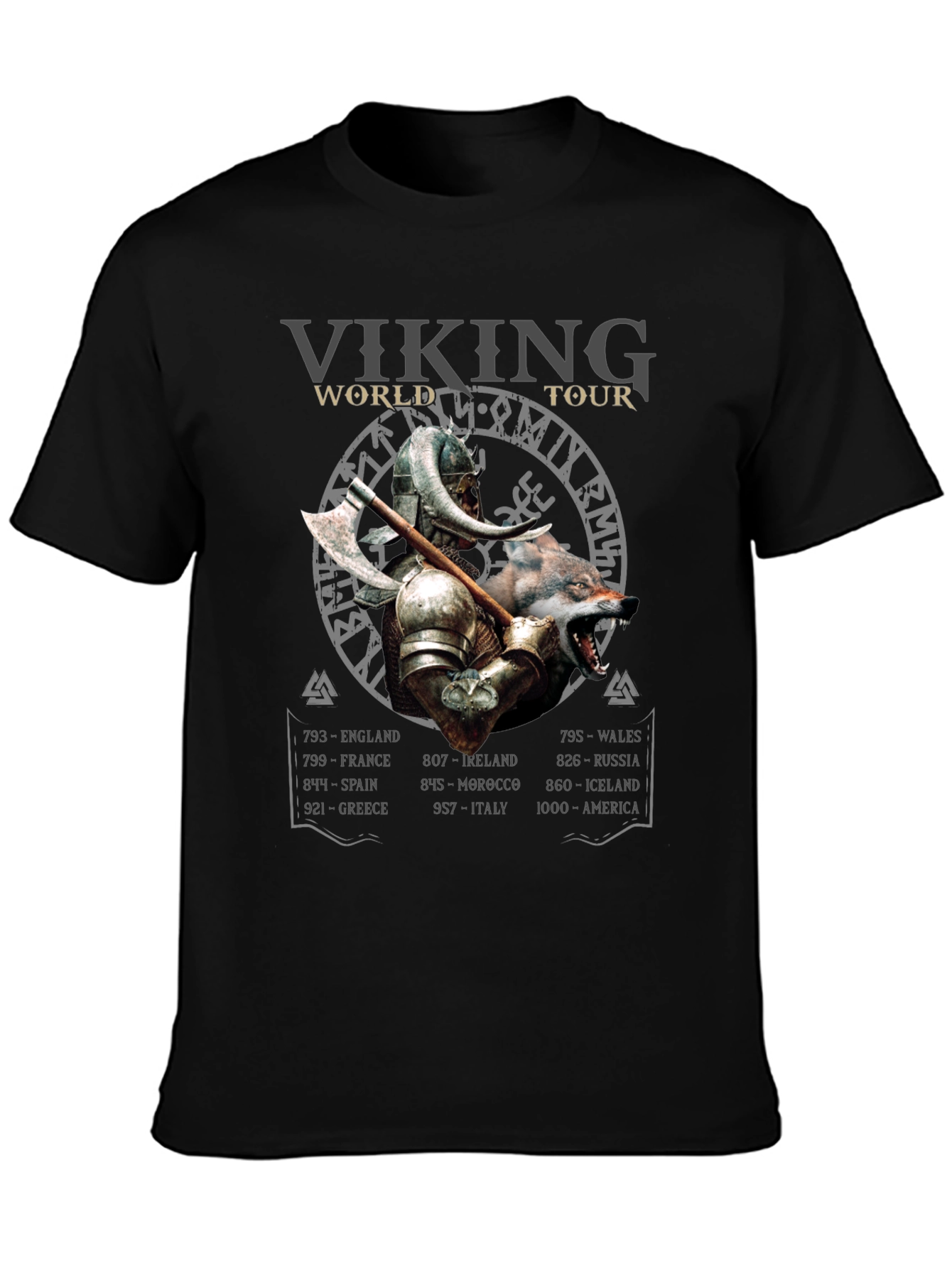 Viking World Tour Graphic T-Shirt