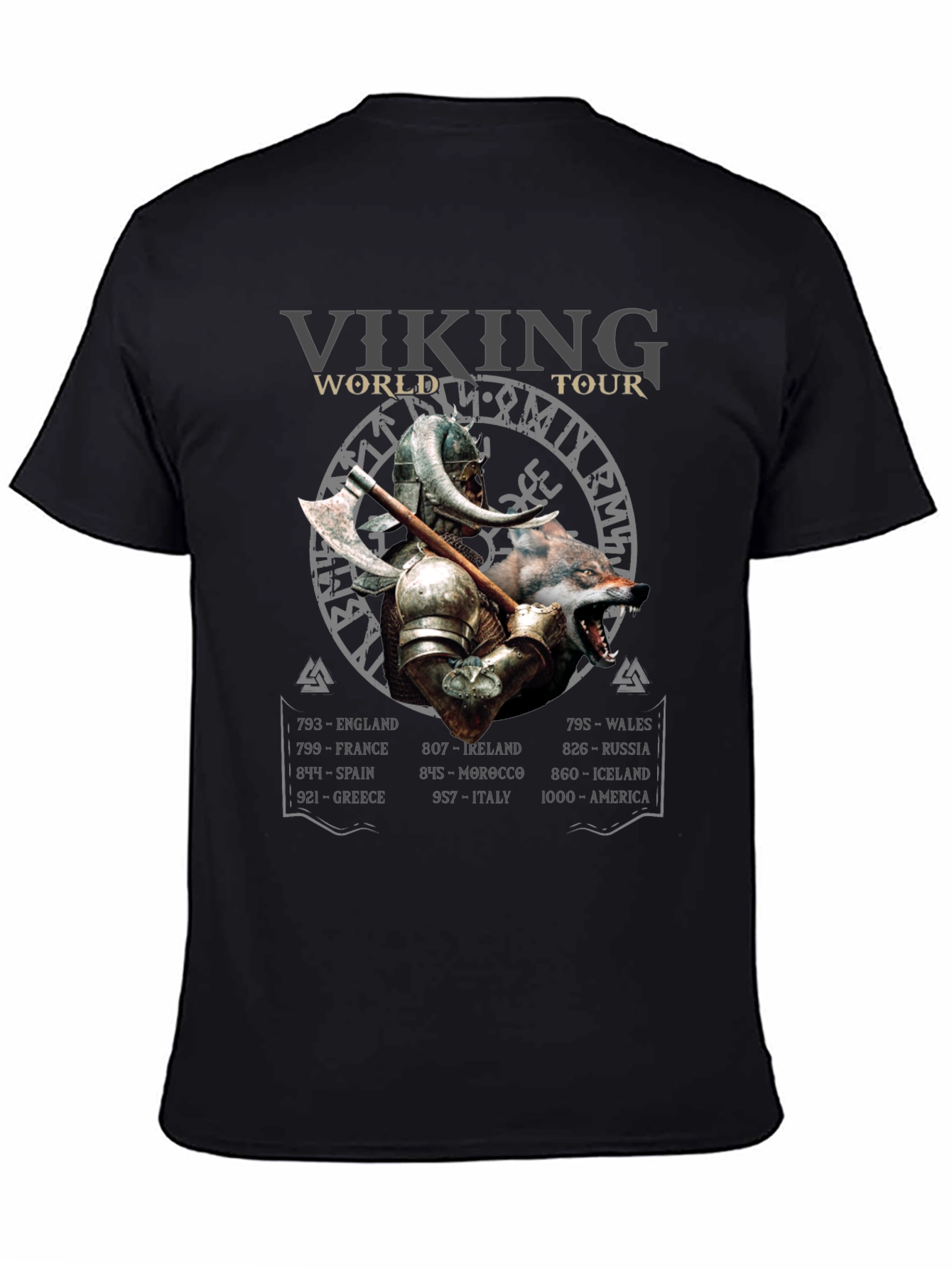 Viking World Tour Graphic T-Shirt