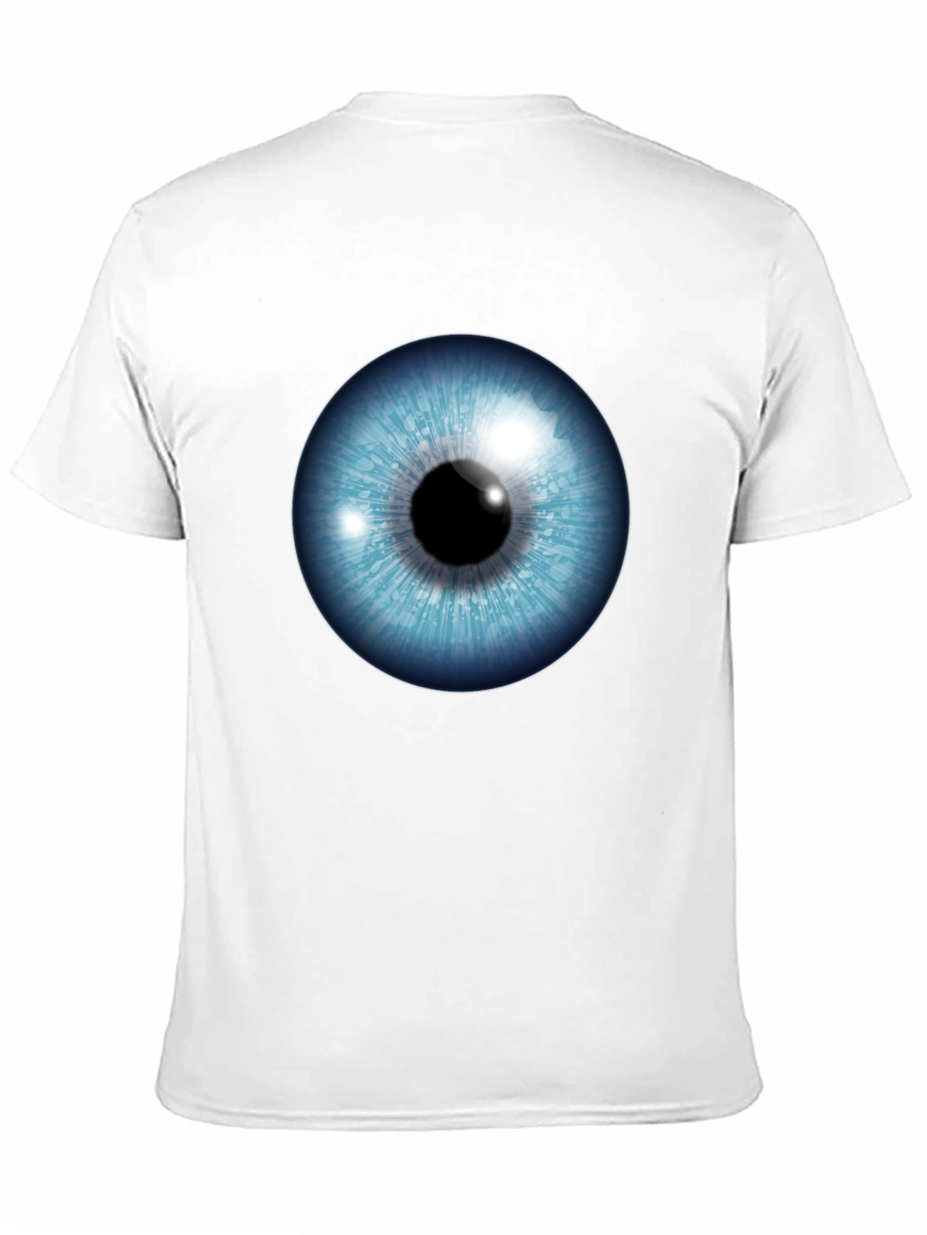 Eye See You - Graphic Print Black T-Shirt