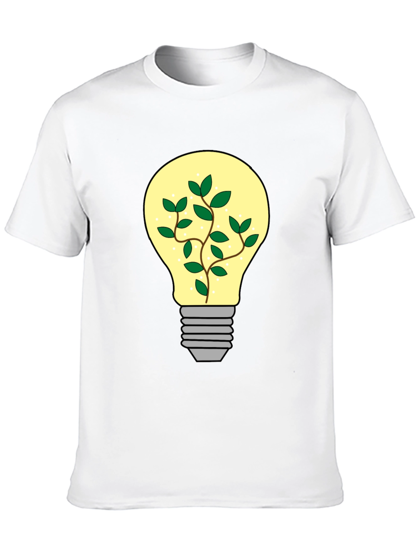 Eco-Friendly Idea Black T-Shirt