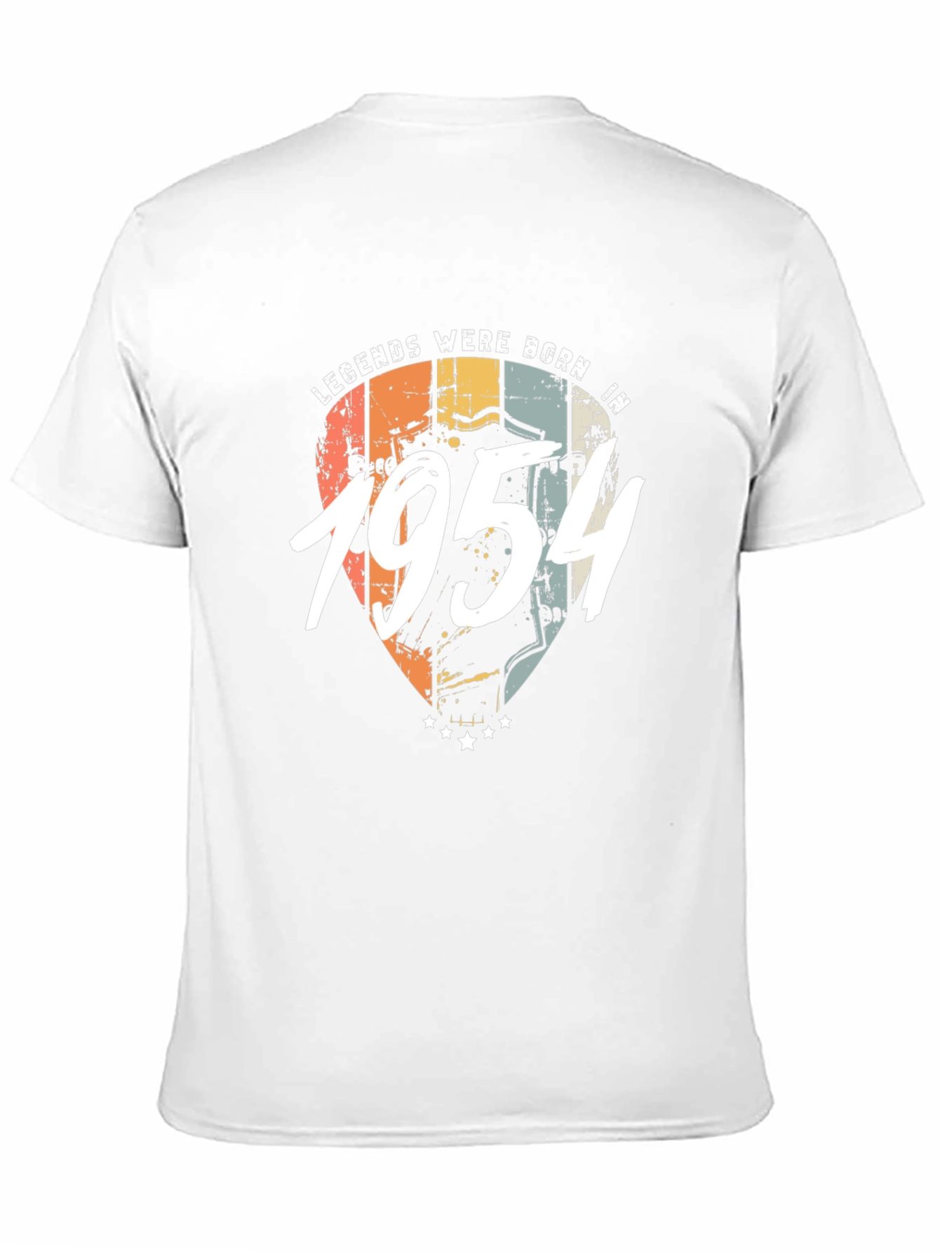 Legends Born in 1954 Black T-Shirt