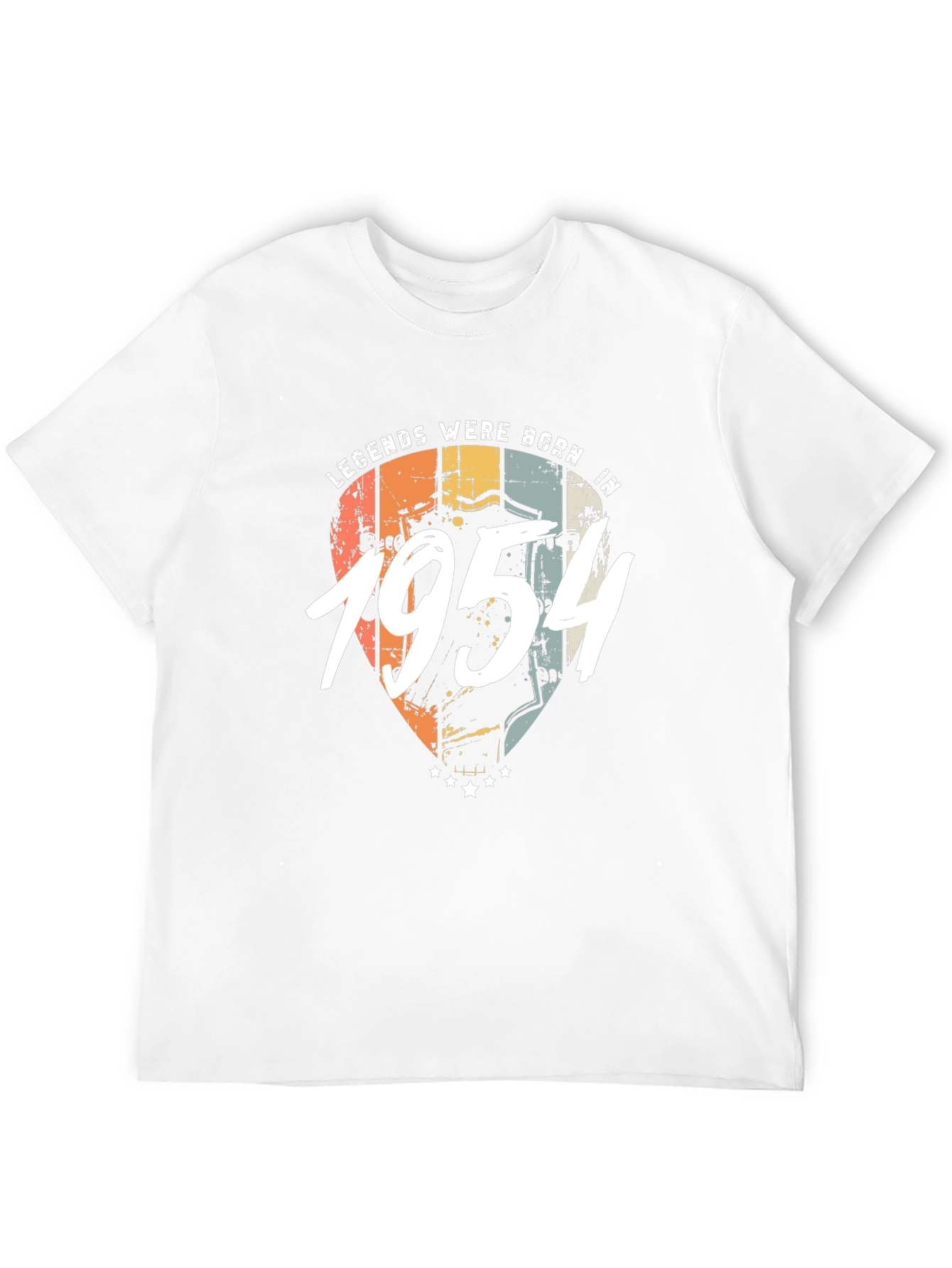 Legends Born in 1954 Black T-Shirt