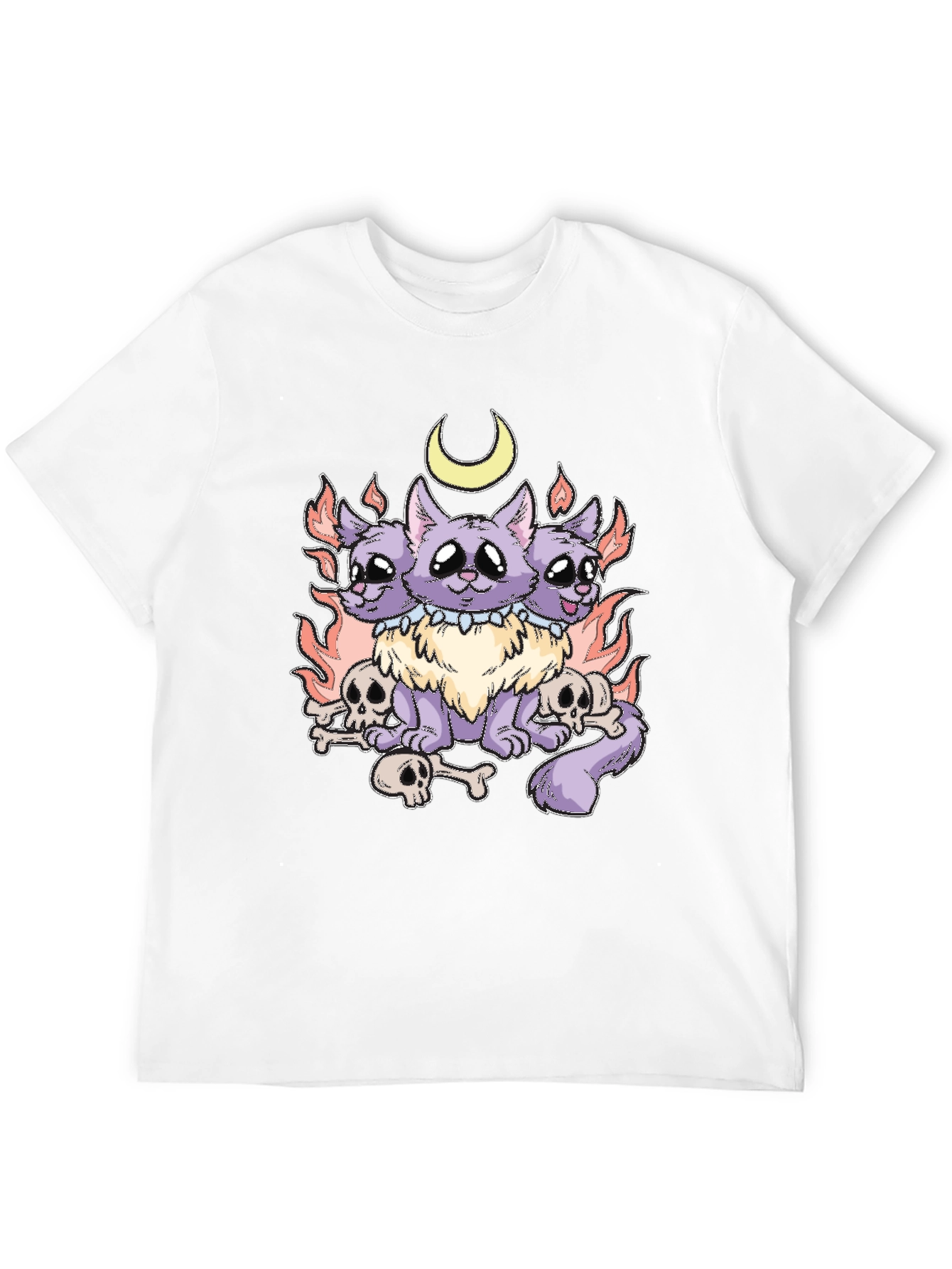 Three-Headed Cat T-Shirt
