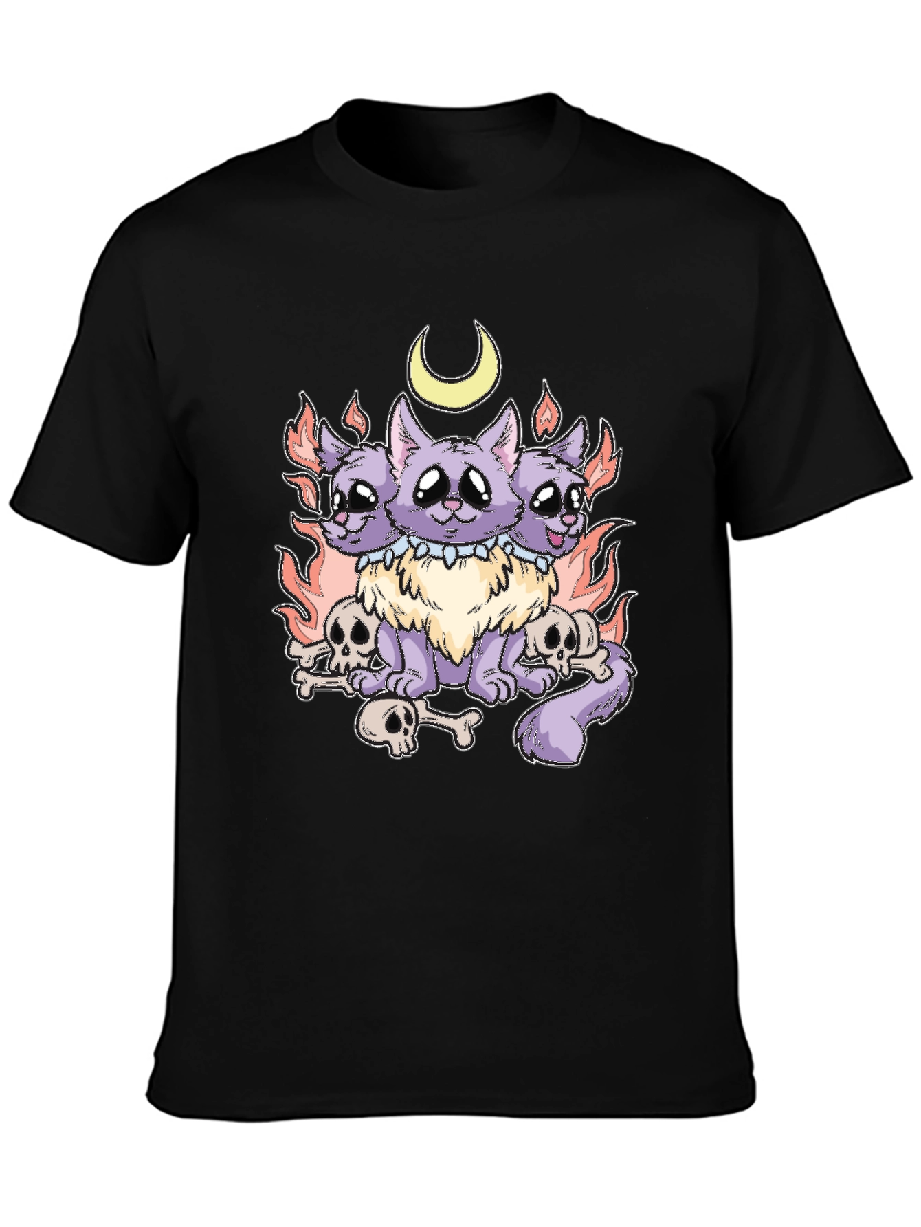 Three-Headed Cat T-Shirt