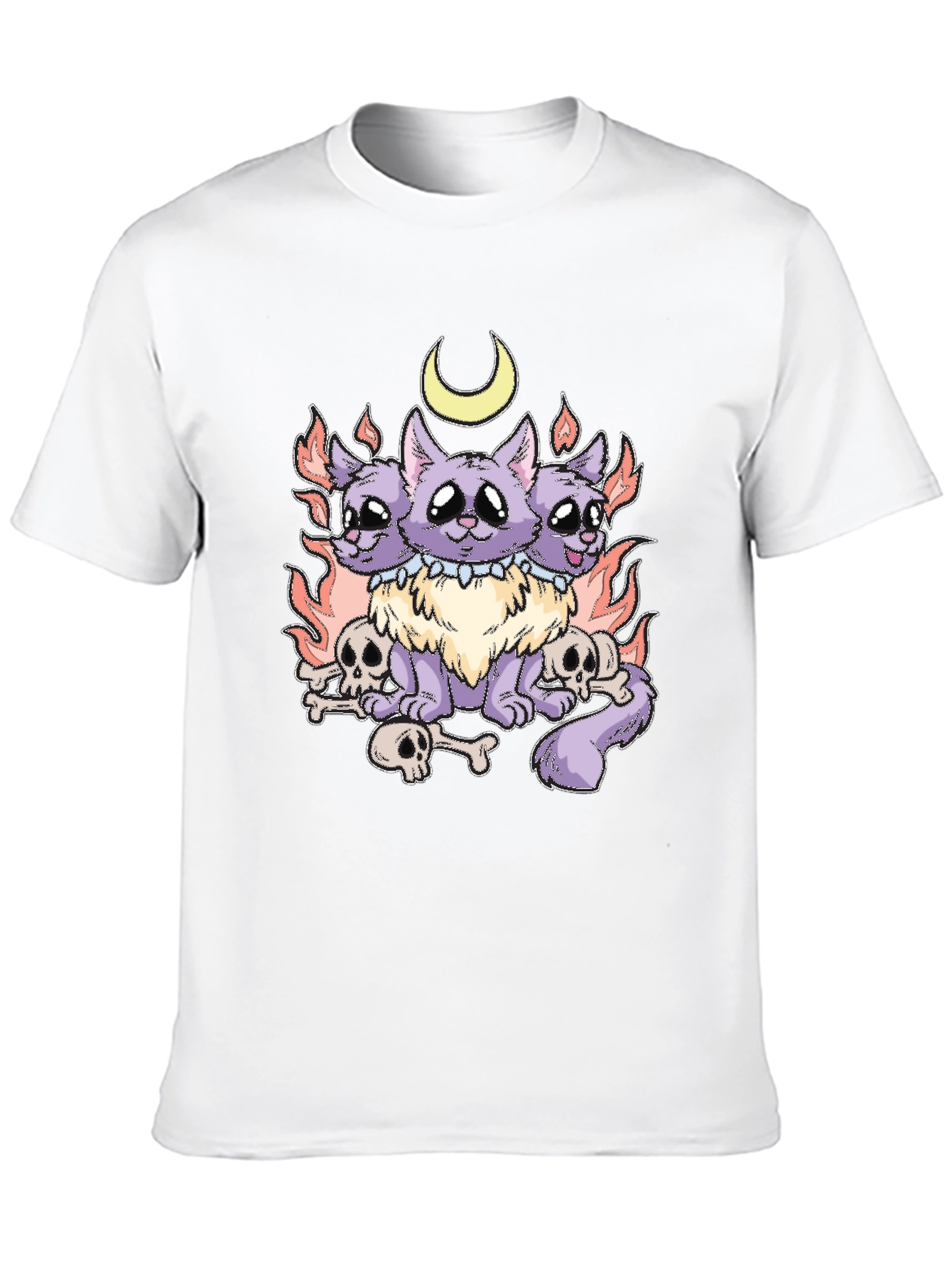 Three-Headed Cat T-Shirt