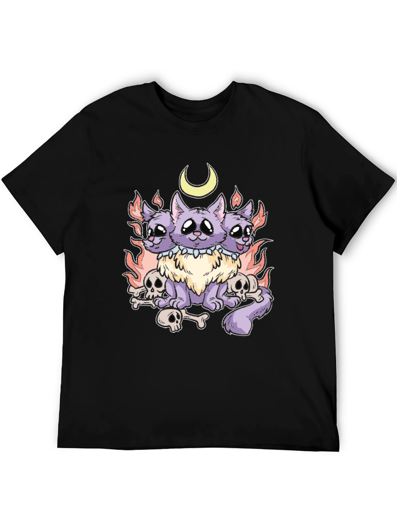 Three-Headed Cat T-Shirt