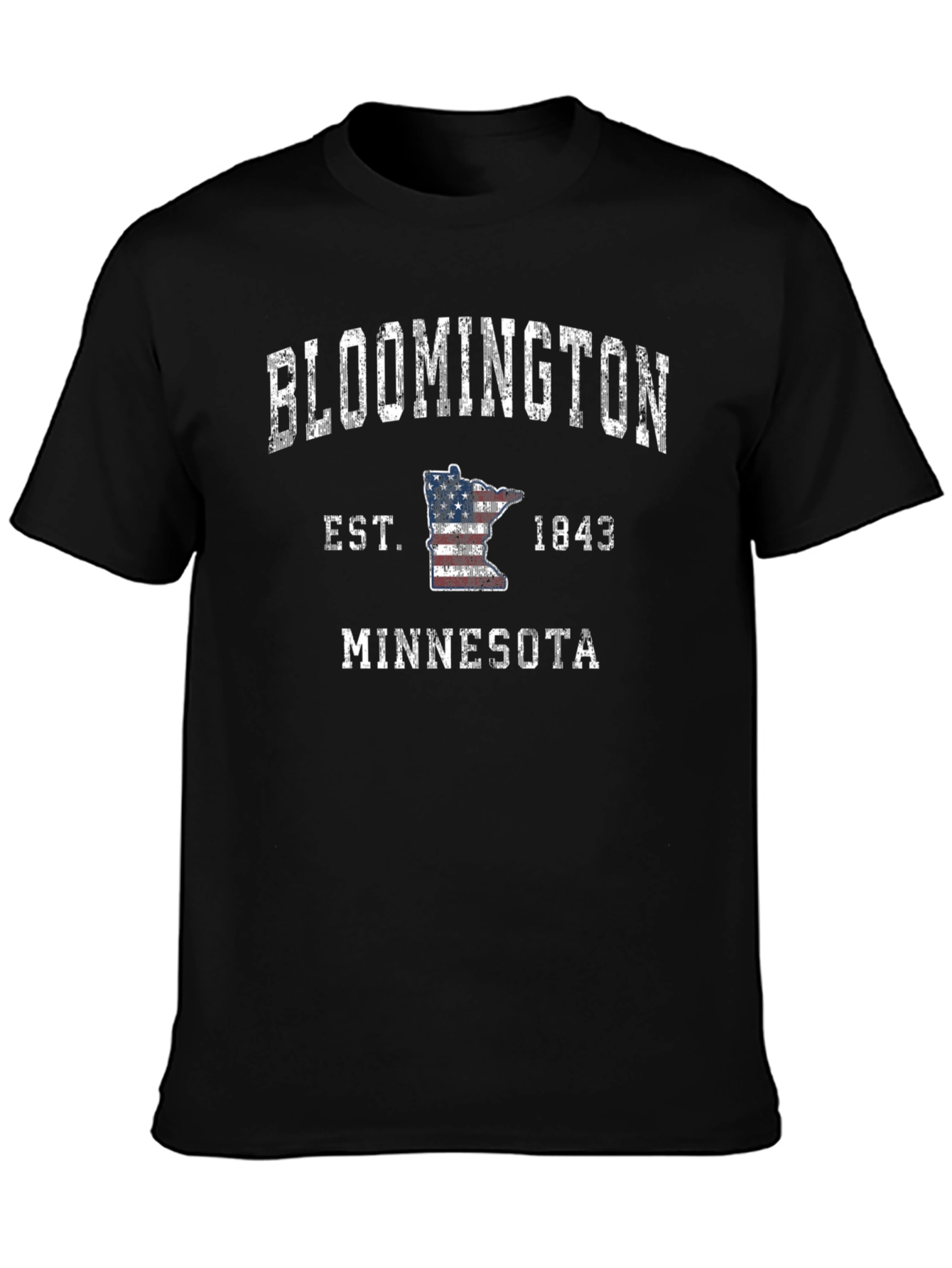 Bloomington Minnesota Black T-Shirt