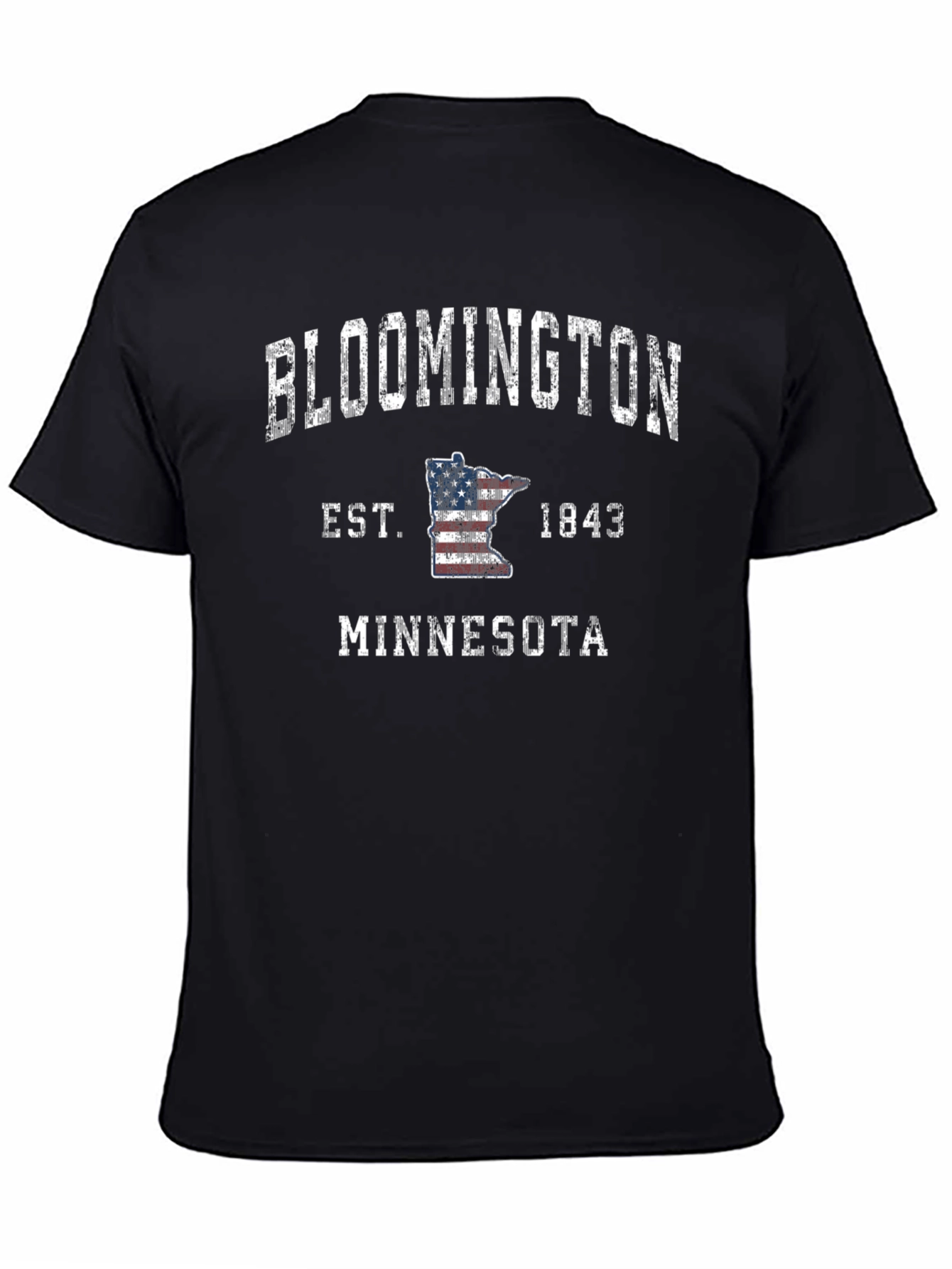 Bloomington Minnesota Black T-Shirt