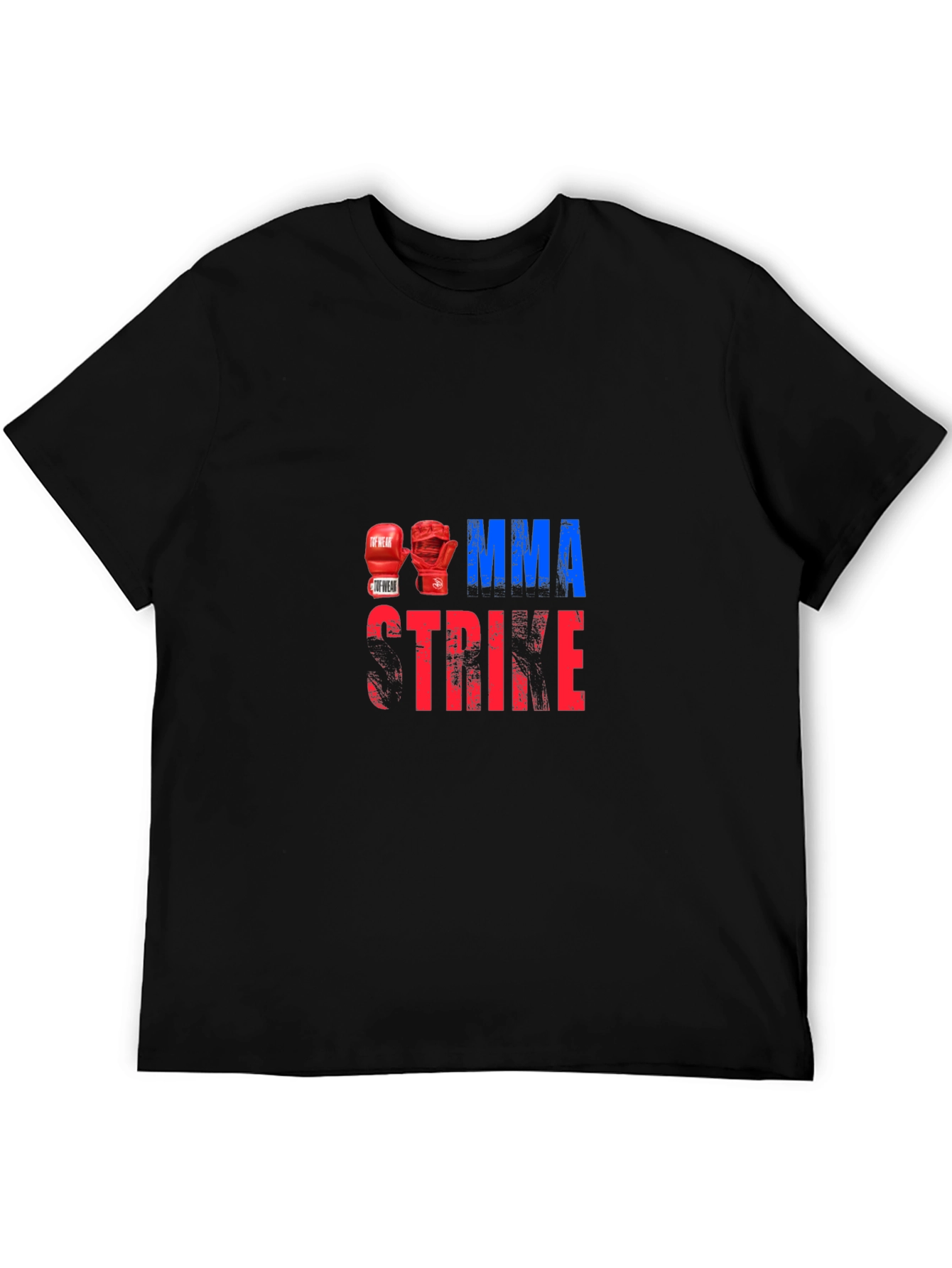MMA Strike Graphic Tee - Boxing Glove Design