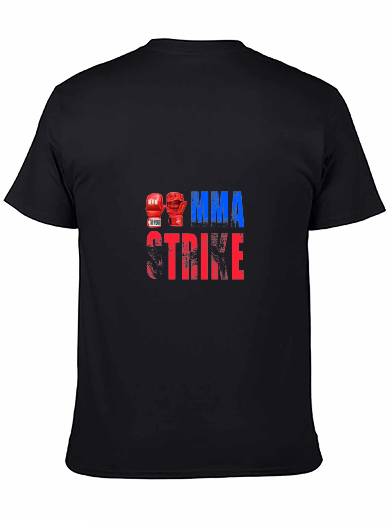 MMA Strike Graphic Tee - Boxing Glove Design