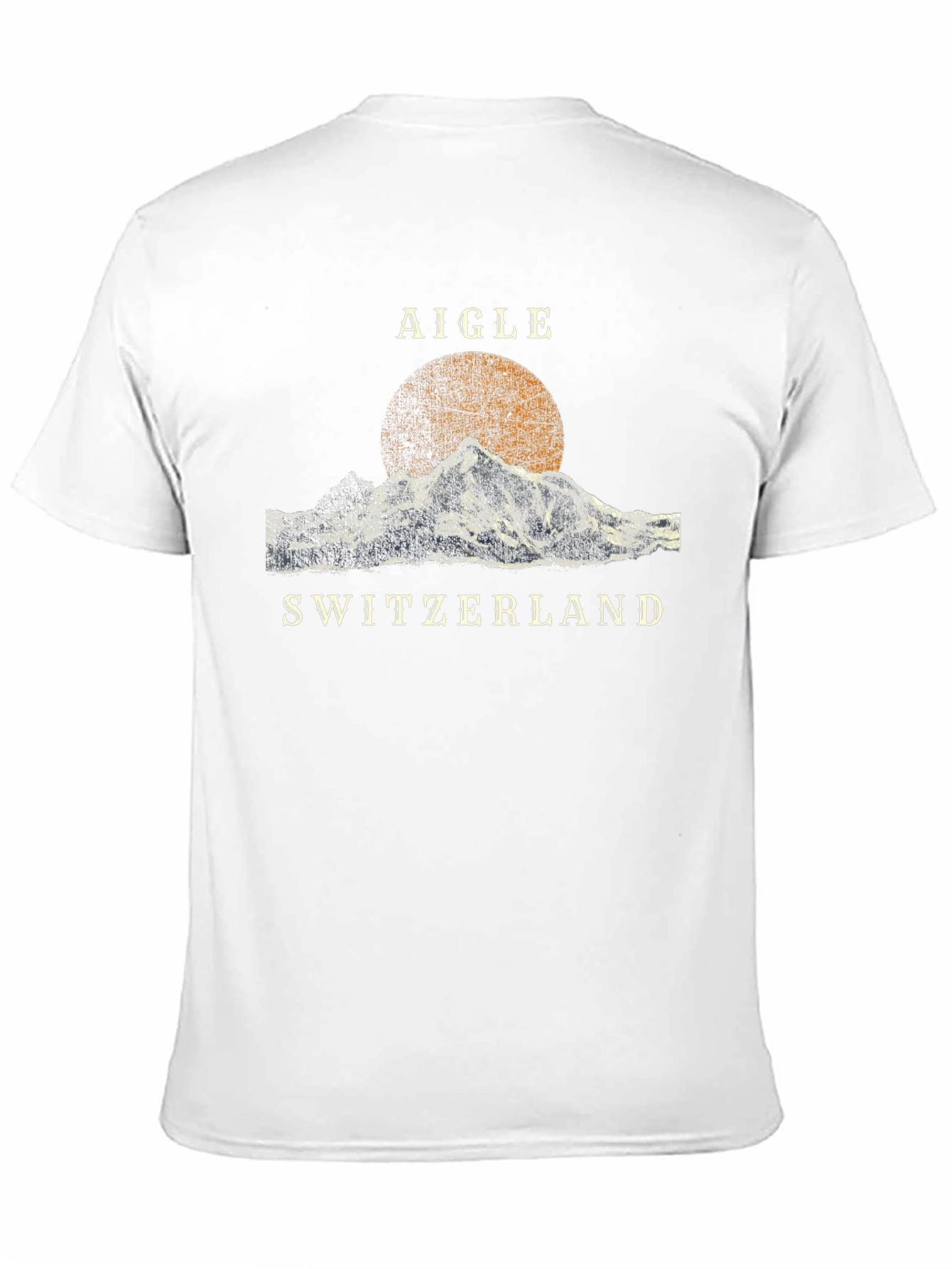 Aigle Switzerland Graphic Tee - Black