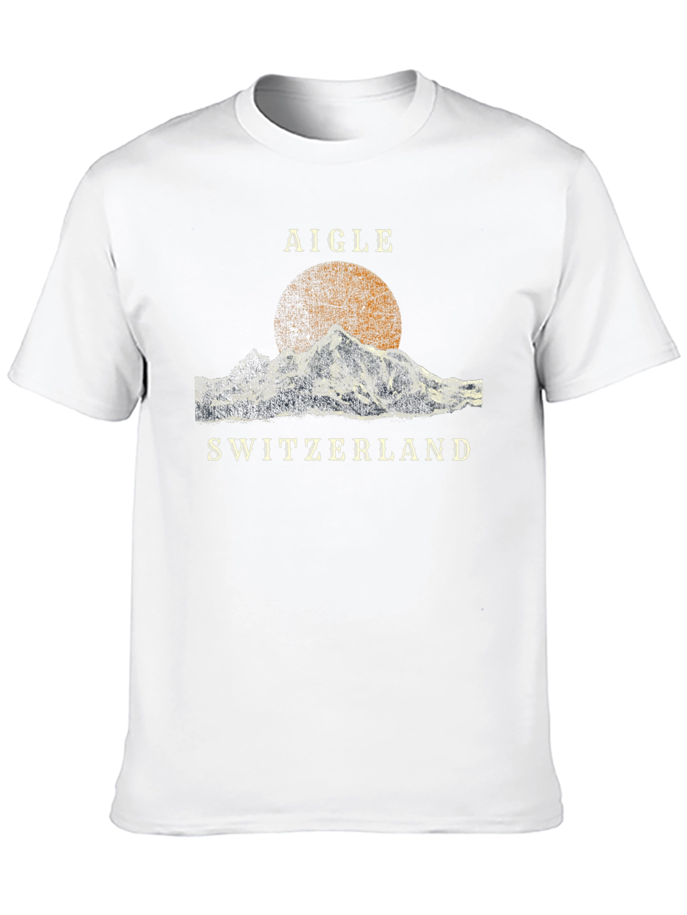 Aigle Switzerland Graphic Tee - Black