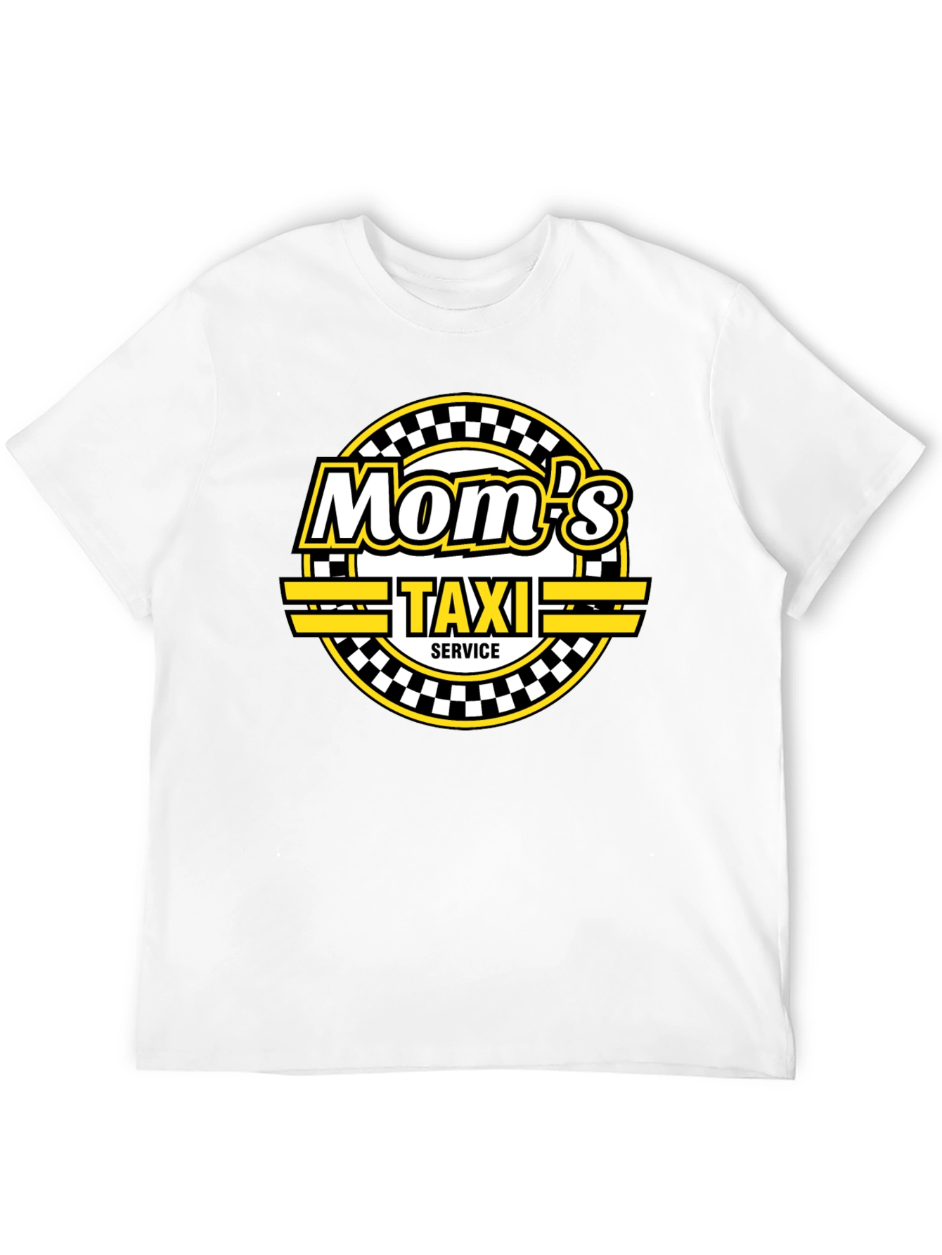 Moms Taxi Service Black T-Shirt