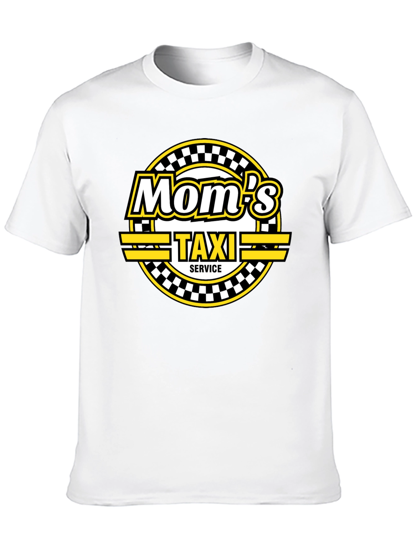 Moms Taxi Service Black T-Shirt
