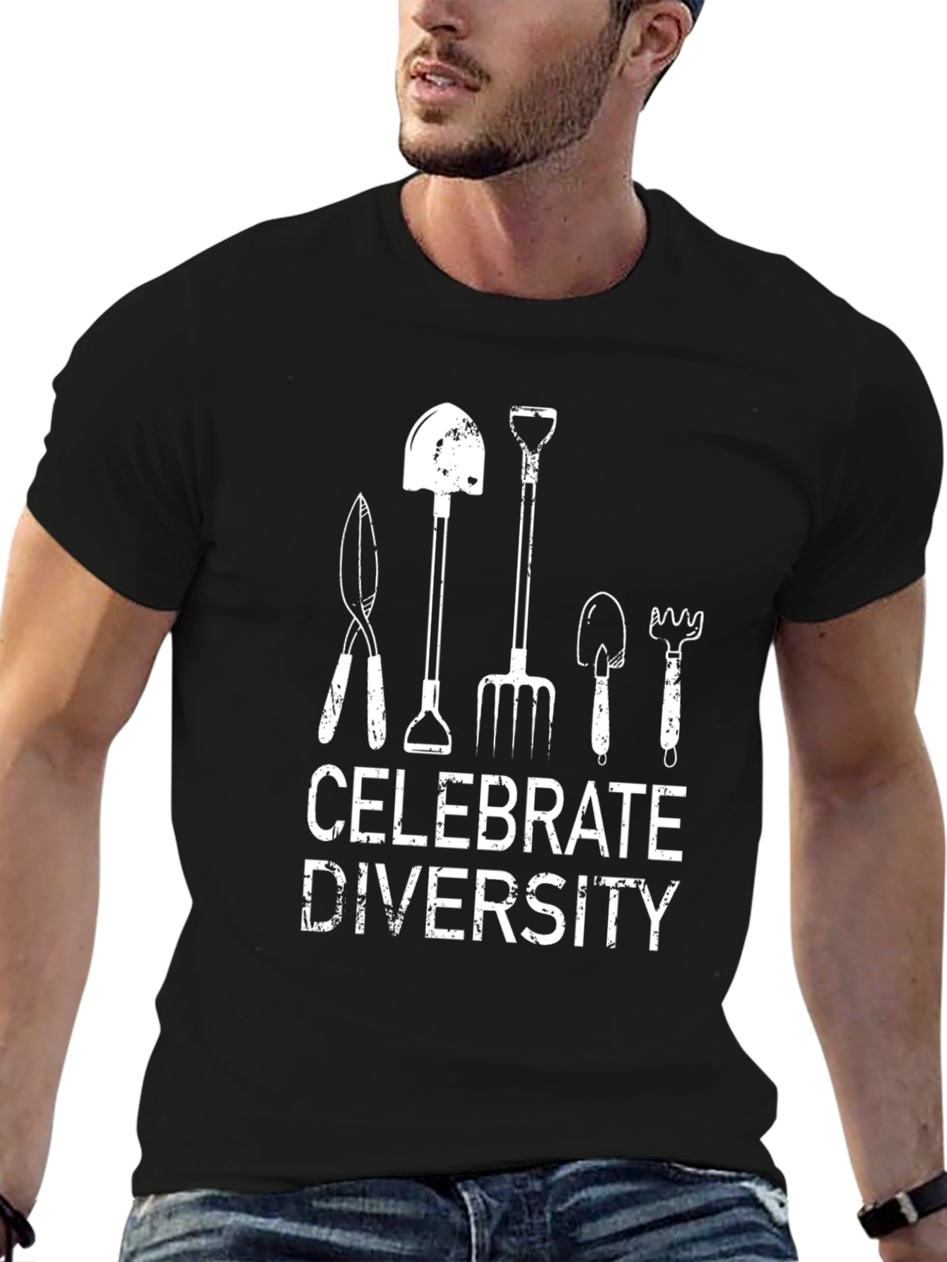 Celebrate Diversity Gardening T-Shirt