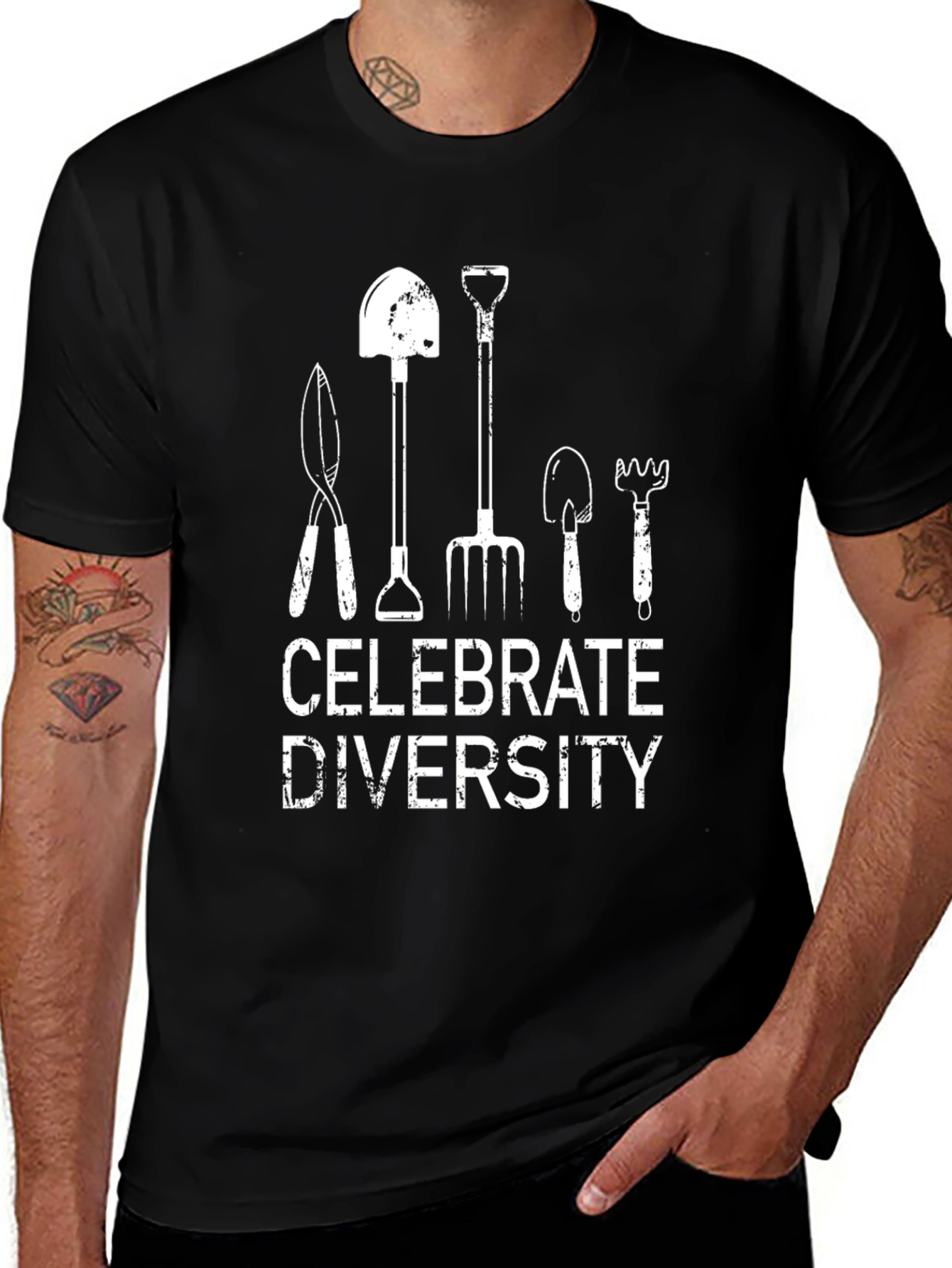 Celebrate Diversity Gardening T-Shirt