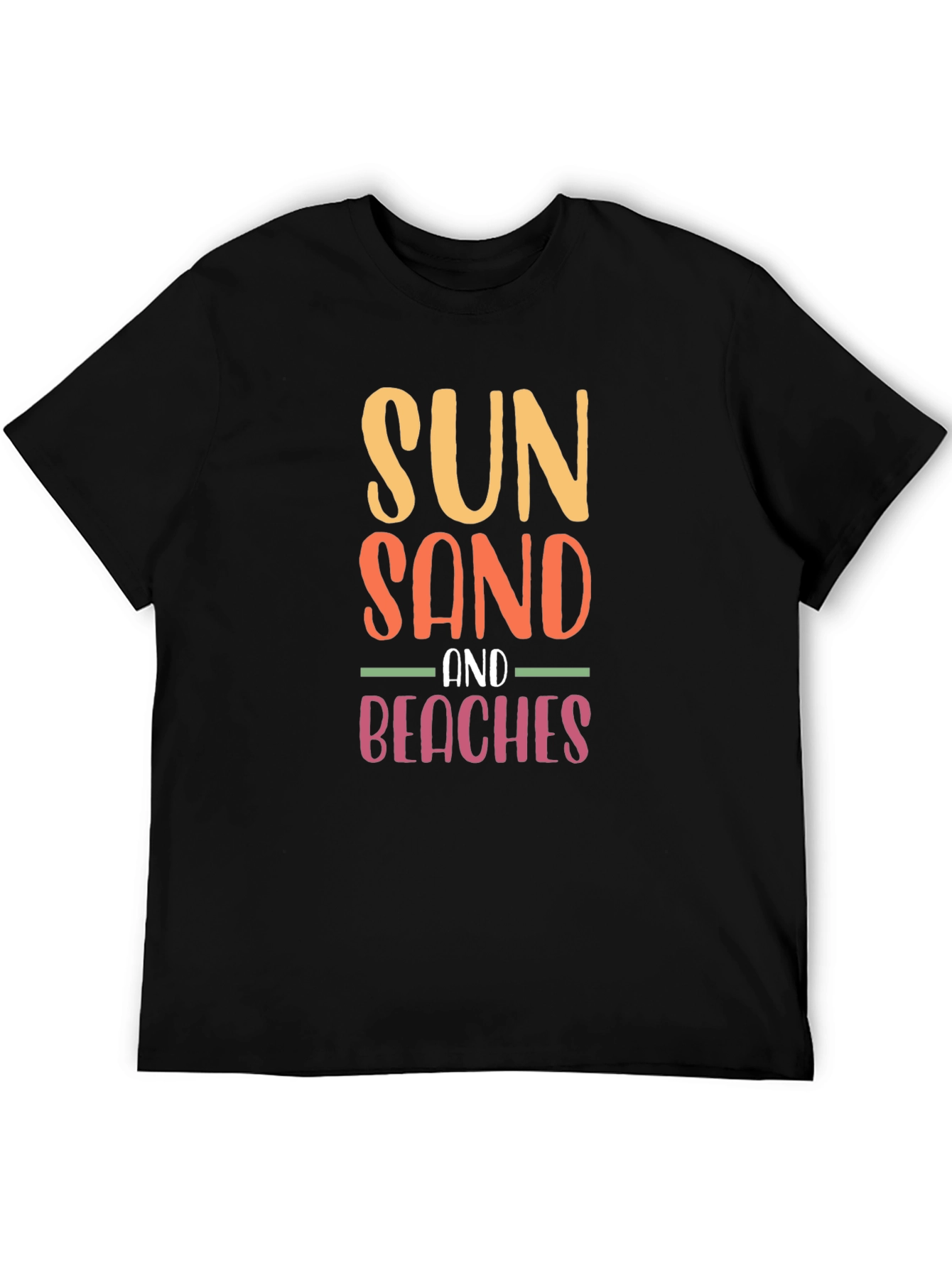 Sun Sand & Beaches Graphic Tee - Summer Vibes