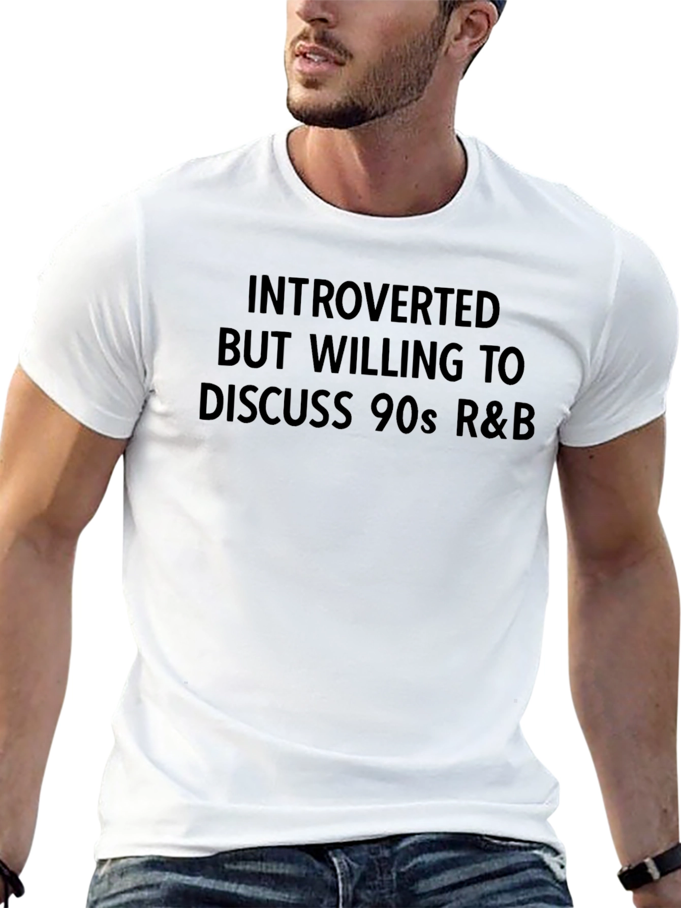 Introverted 90s R&B Fan T-Shirt