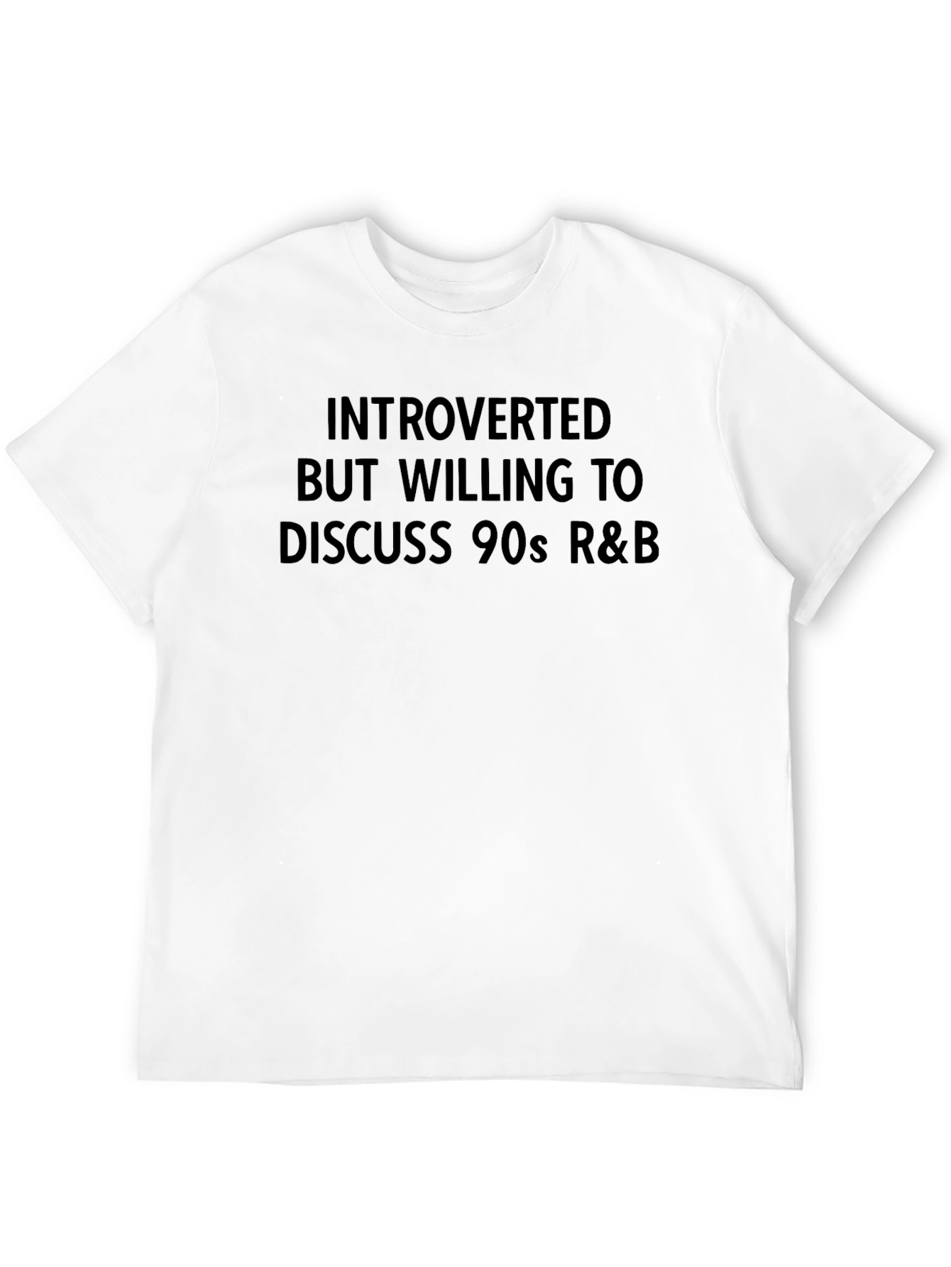 Introverted 90s R&B Fan T-Shirt