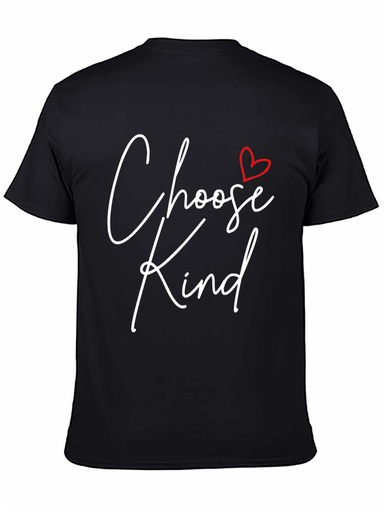 Choose Kind Graphic Tee - Soft Black T-Shirt
