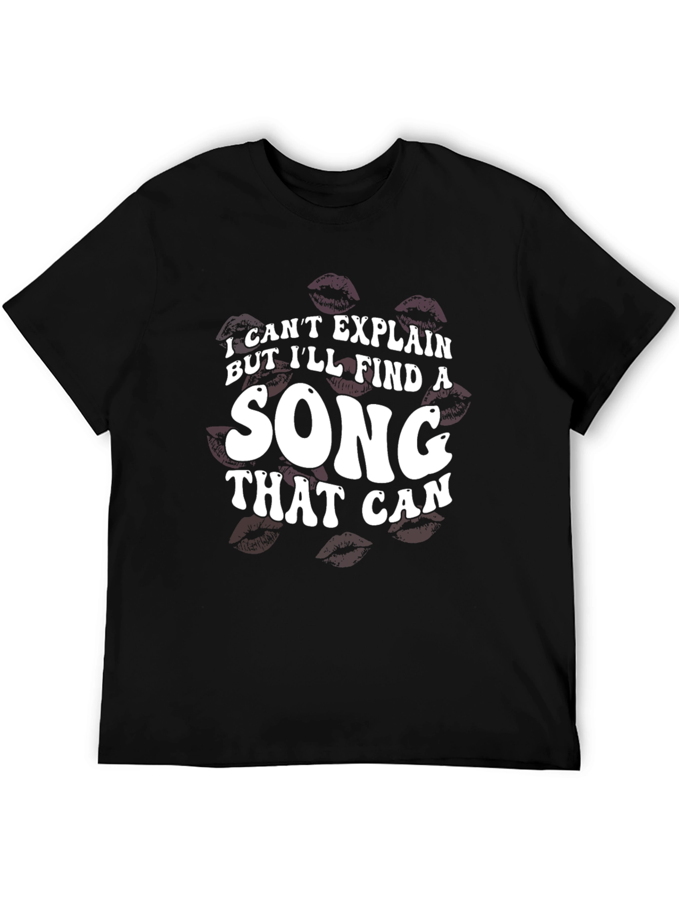 I Cant Explain Song Graphic T-Shirt - Black
