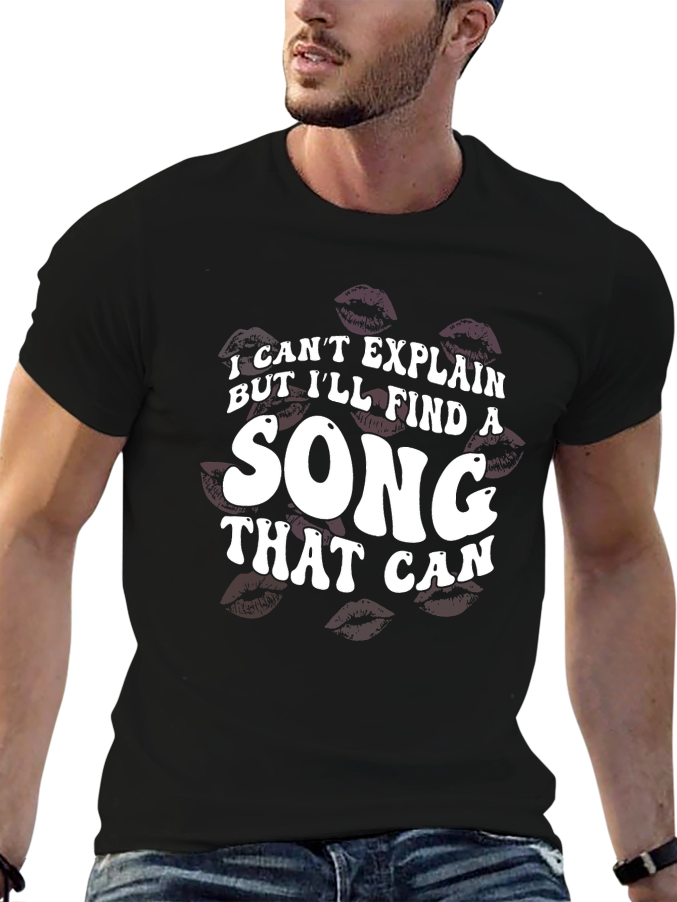 I Cant Explain Song Graphic T-Shirt - Black