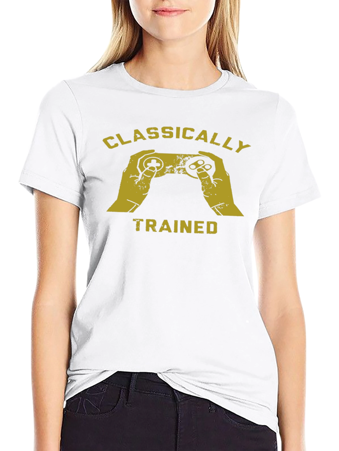 Classically Trained Gamer T-Shirt - Retro Gaming Tee