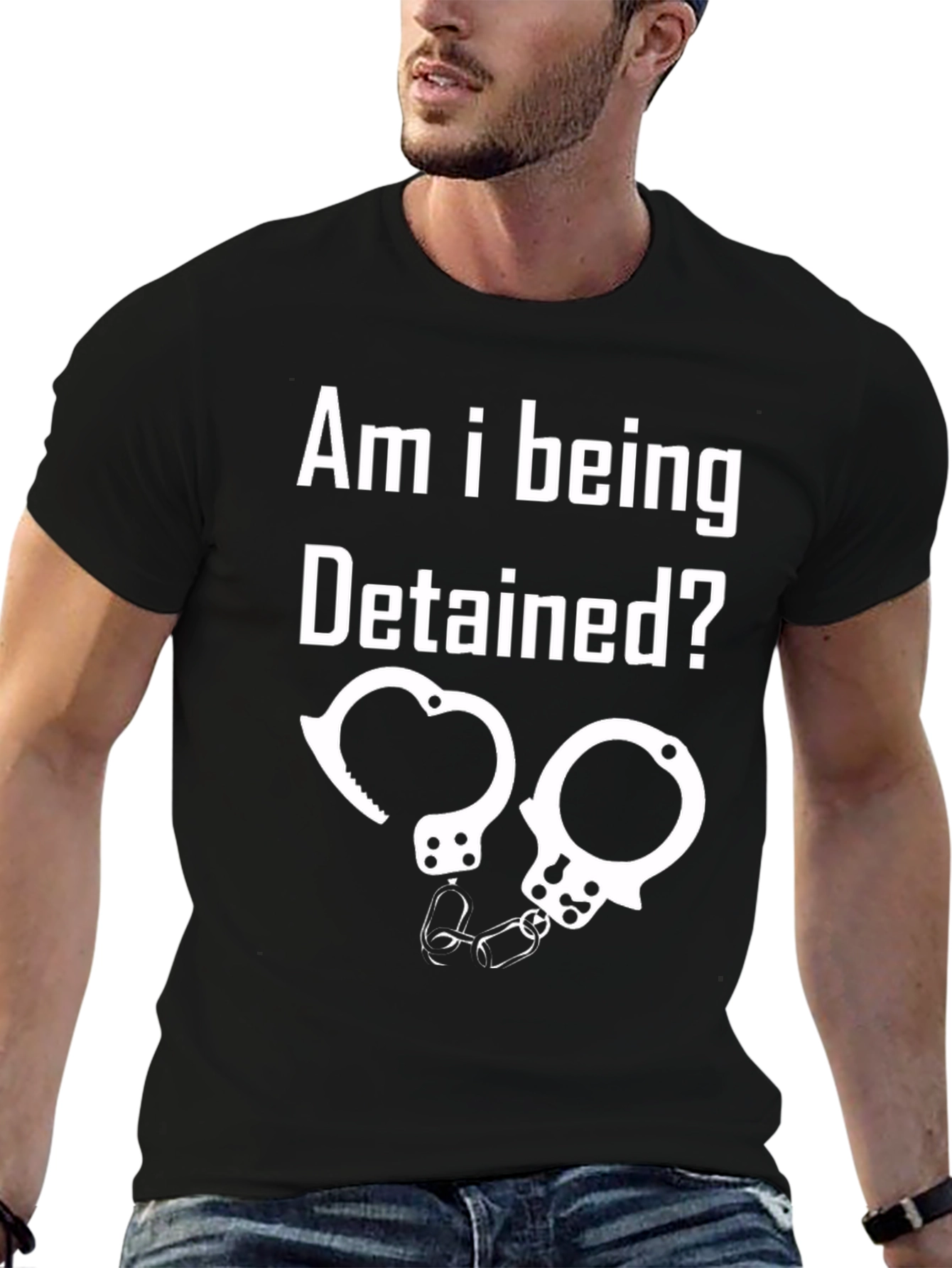 Am I Being Detained? Graphic T-Shirt