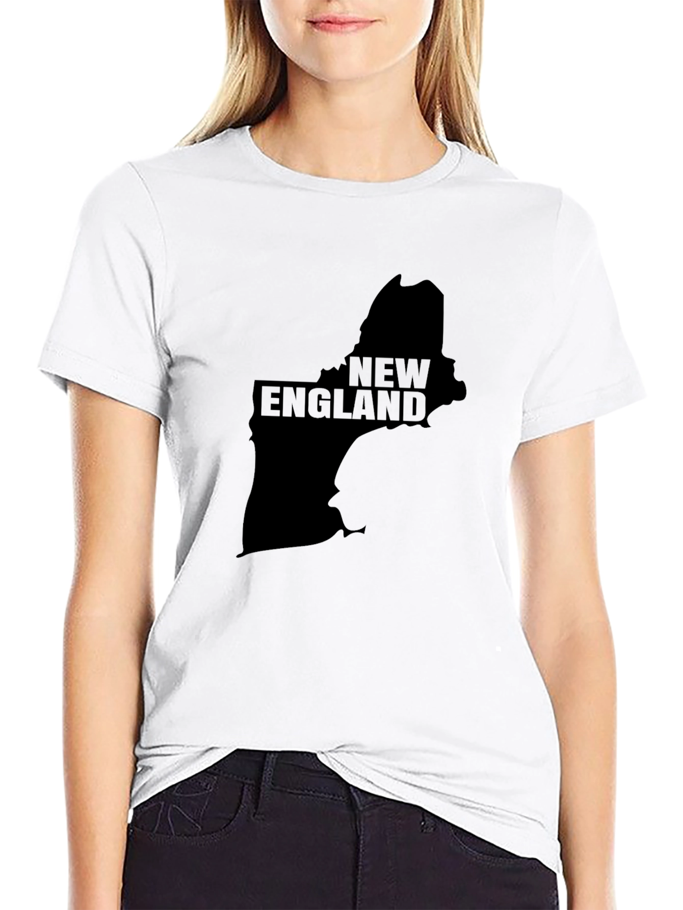 New England Silhouette Graphic T-Shirt