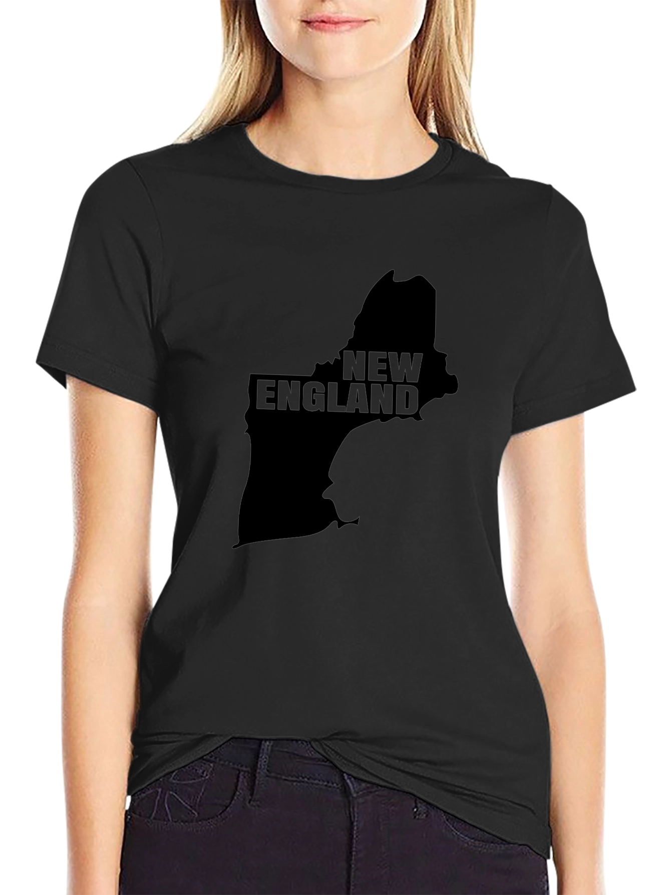 New England Silhouette Graphic T-Shirt