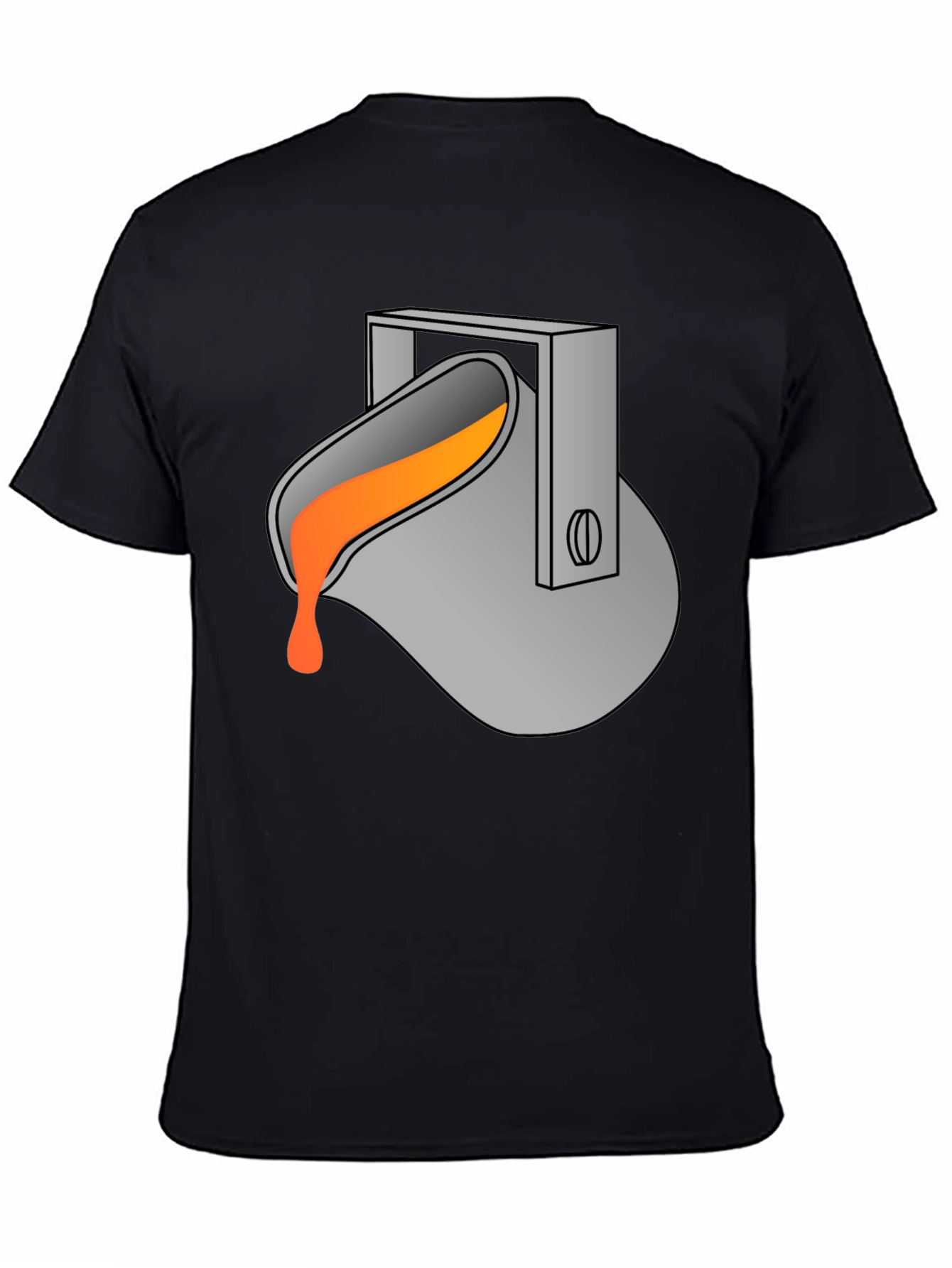 Molten Metal Pour T-Shirt - Foundry Inspired Tee