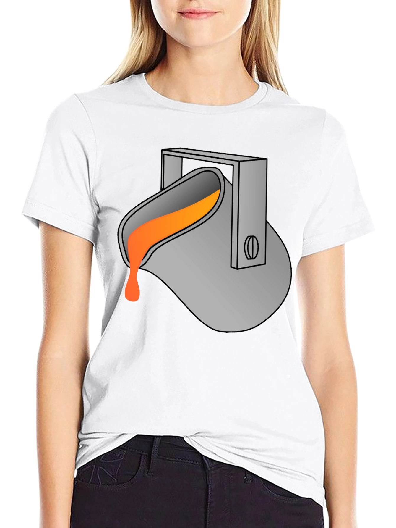 Molten Metal Pour T-Shirt - Foundry Inspired Tee