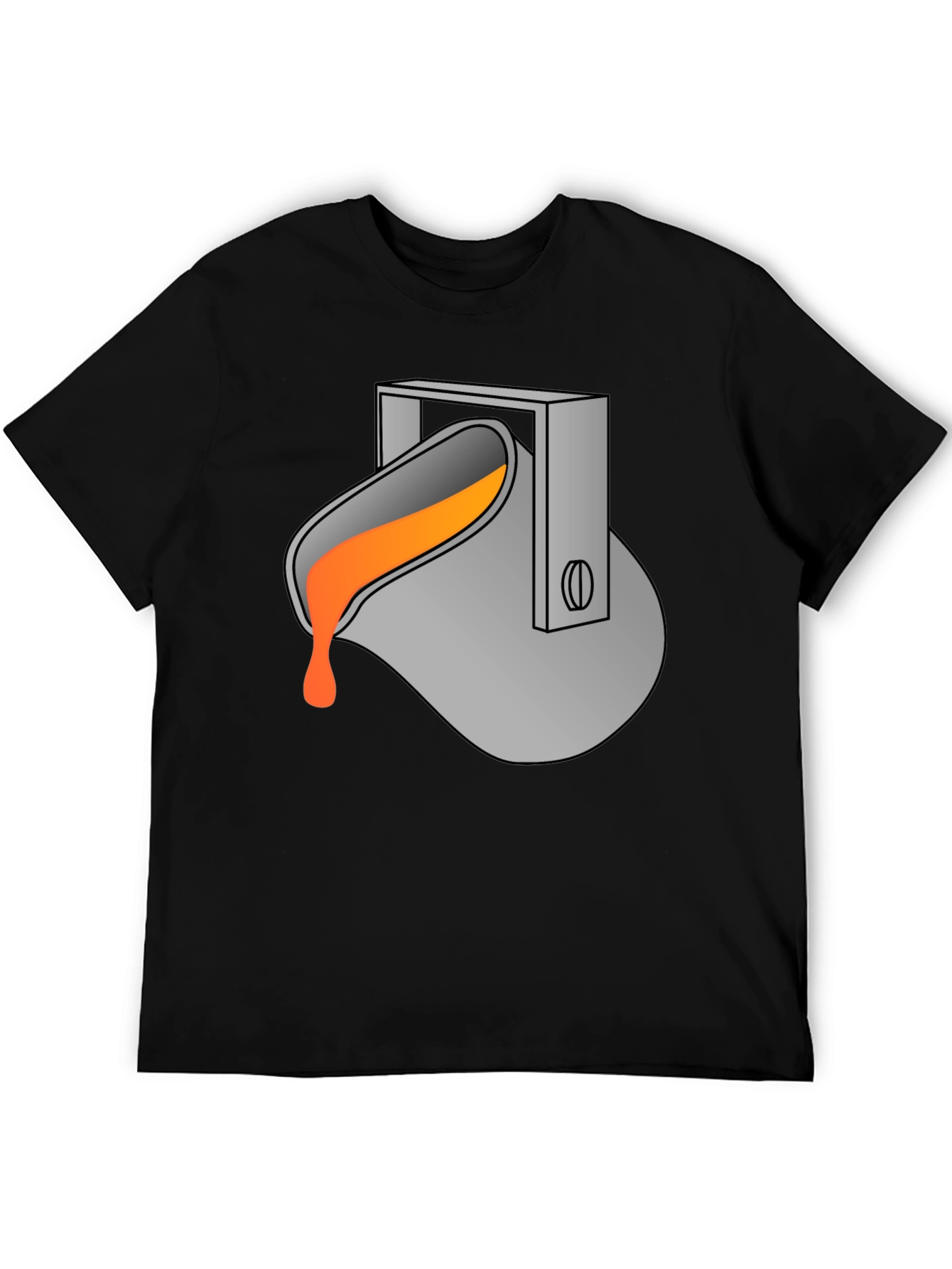 Molten Metal Pour T-Shirt - Foundry Inspired Tee