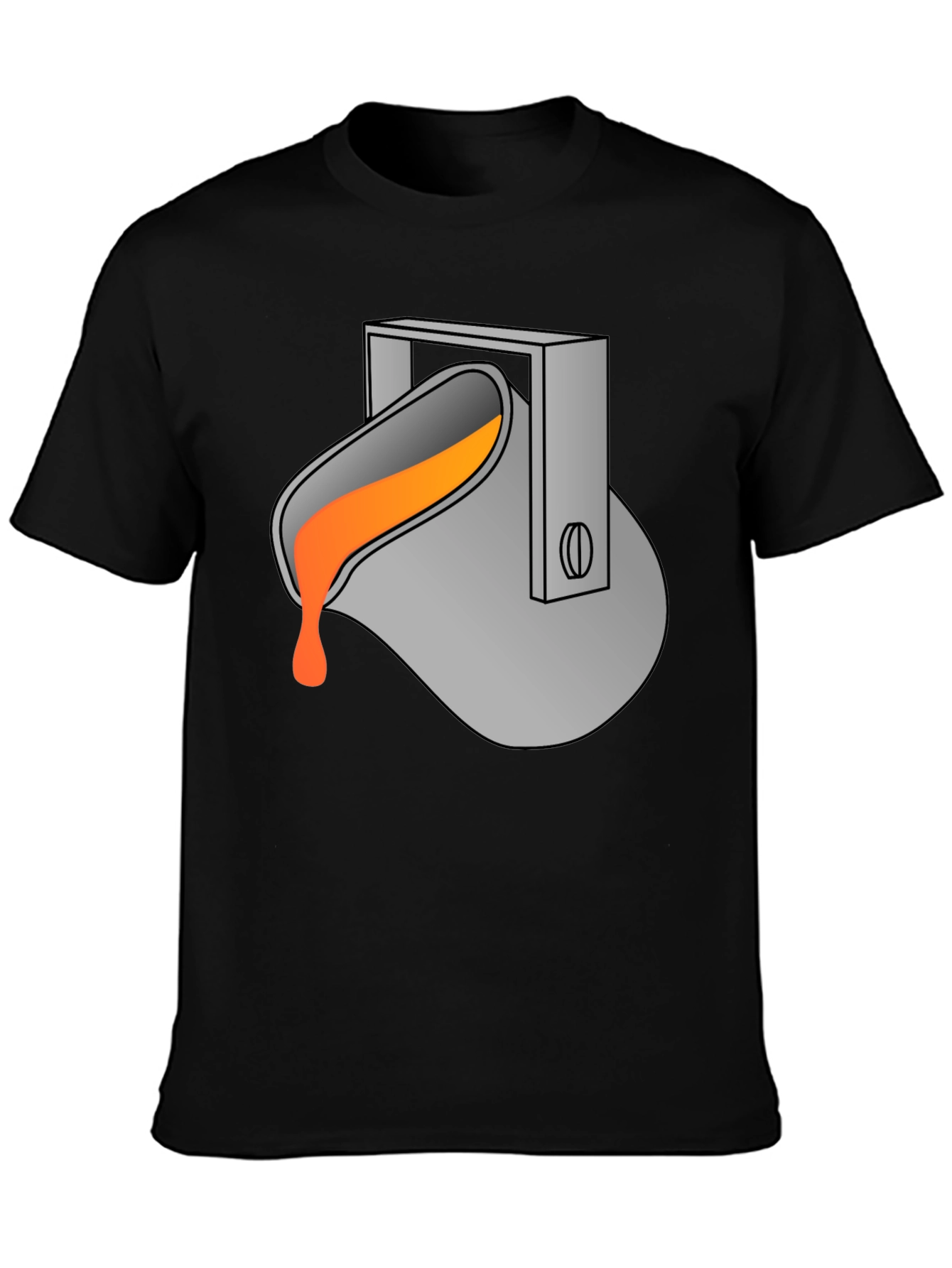 Molten Metal Pour T-Shirt - Foundry Inspired Tee