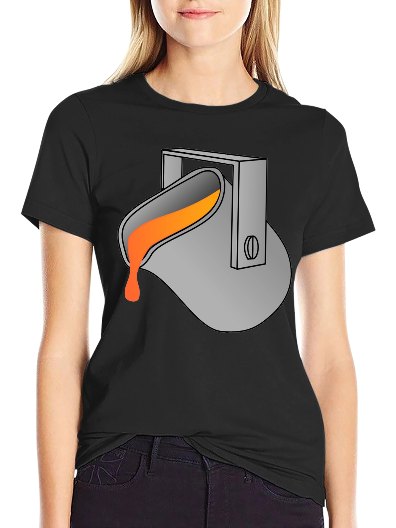Molten Metal Pour T-Shirt - Foundry Inspired Tee
