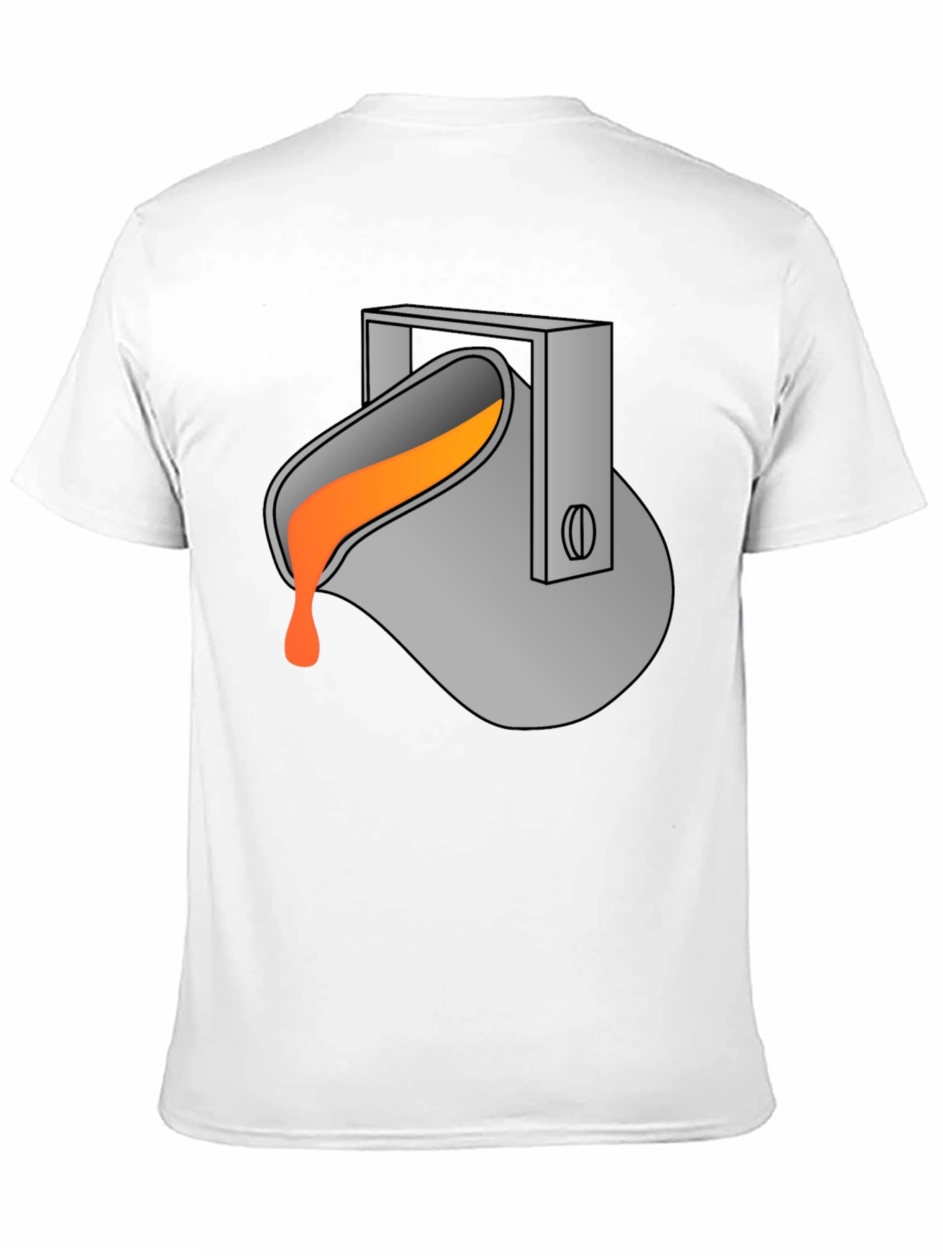 Molten Metal Pour T-Shirt - Foundry Inspired Tee