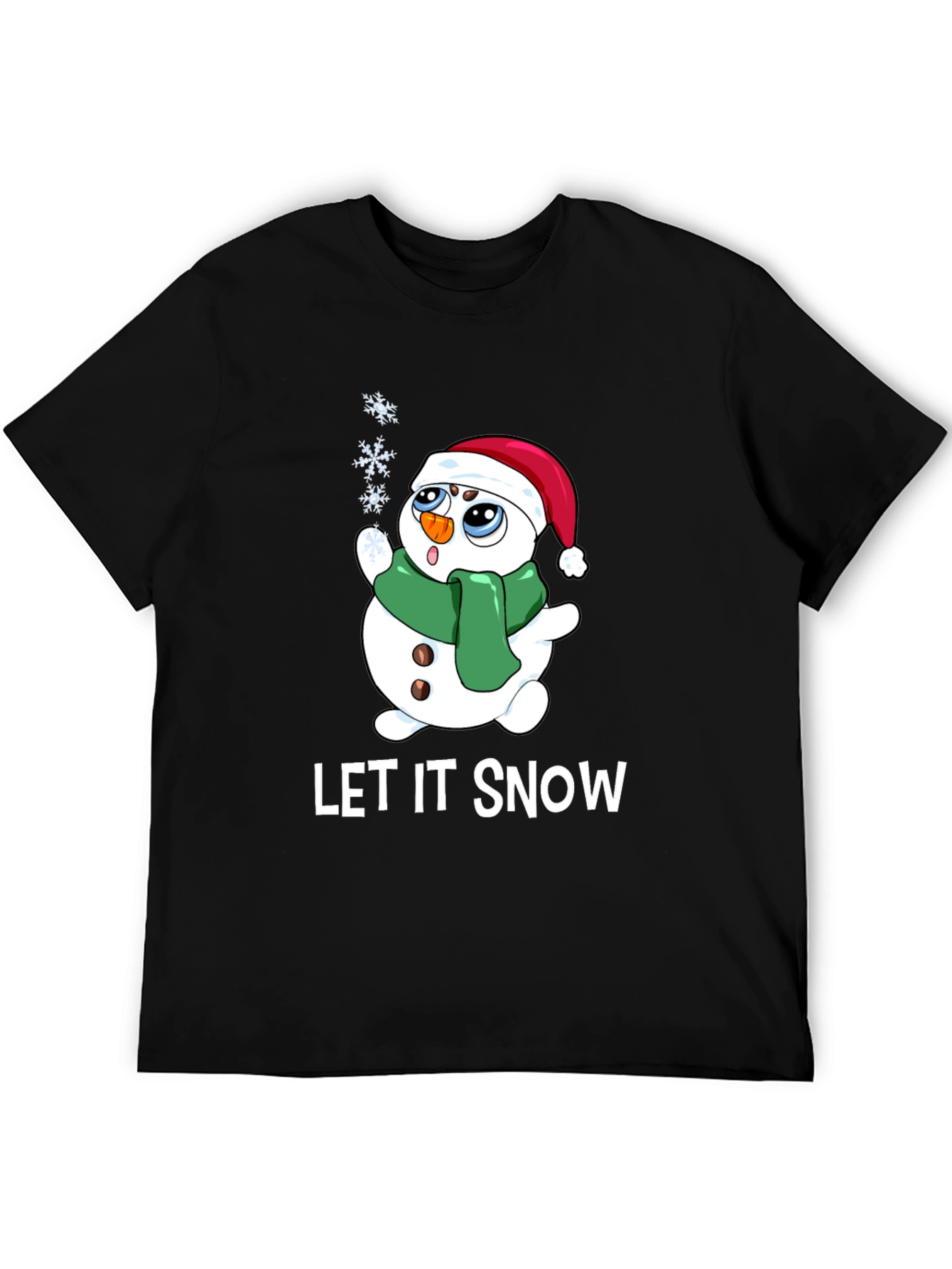 Let It Snow Holiday Graphic Tee
